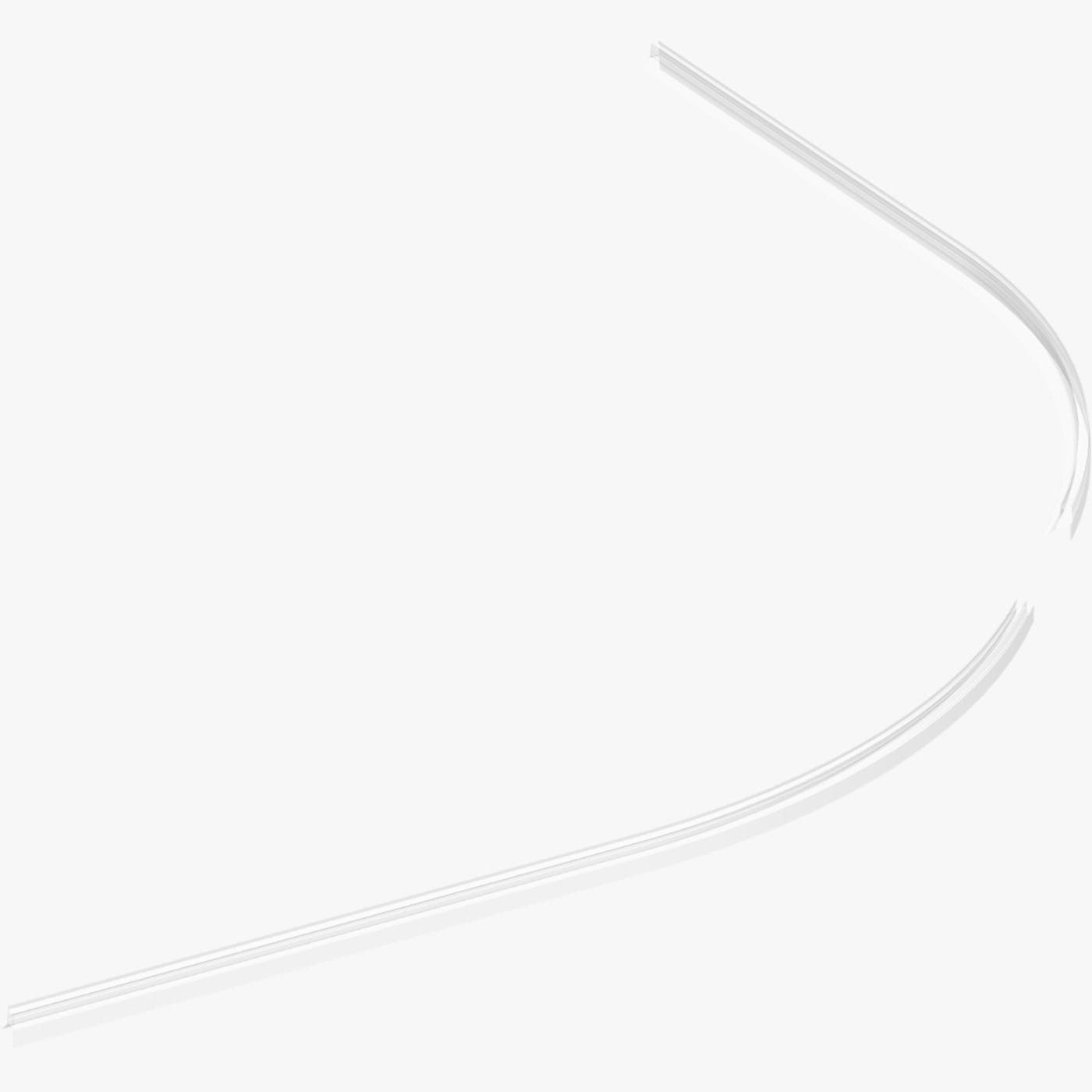 Dansani Match Drypplister H18mm til halvrunde dører - 2 stk Transparent Dansani Reservedel dusj DA-1600566