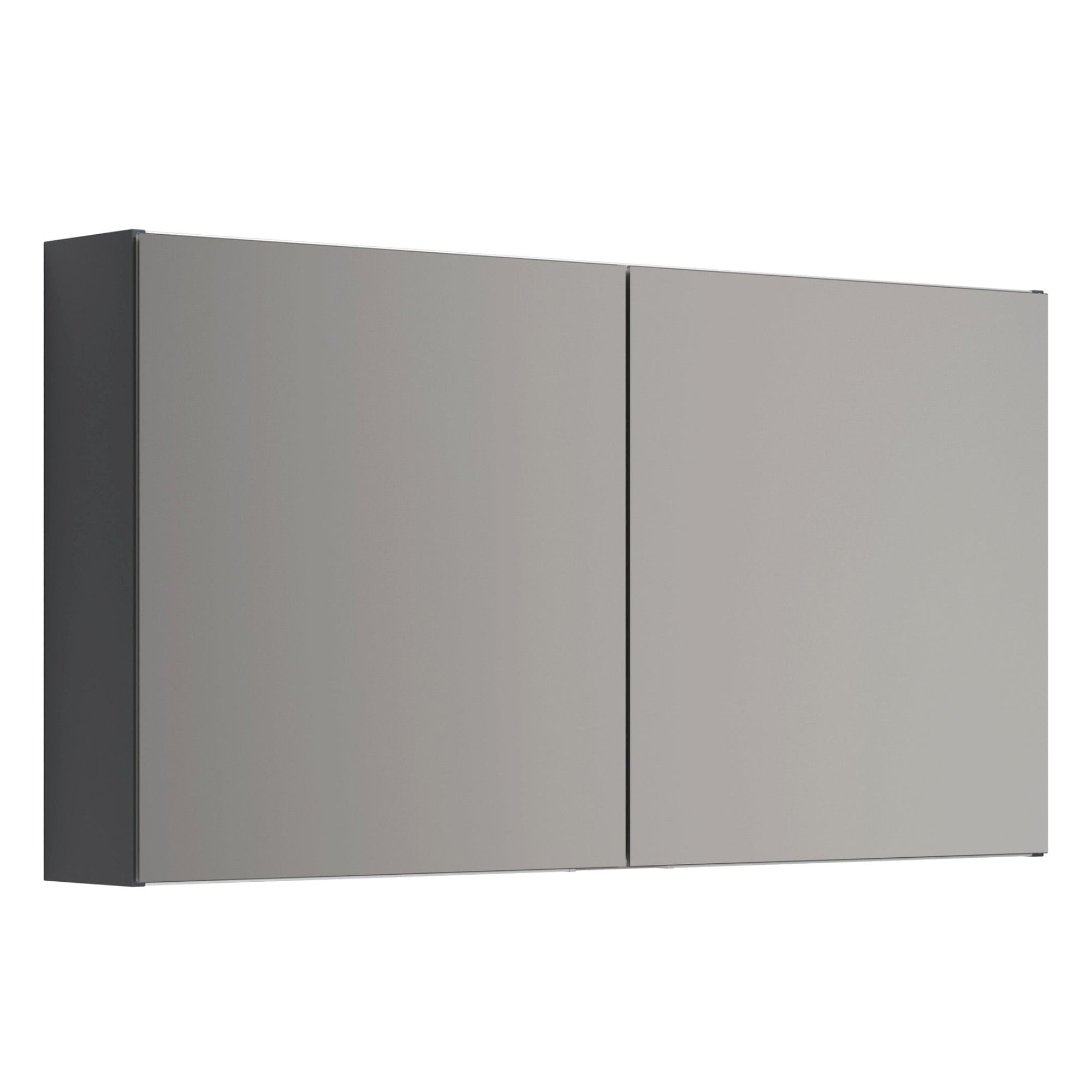 Dansani Mido+ Select Speilskap uten lamper B50-120xH64cm Grå matt / 120cm Dansani Speilskap DA-S672-103