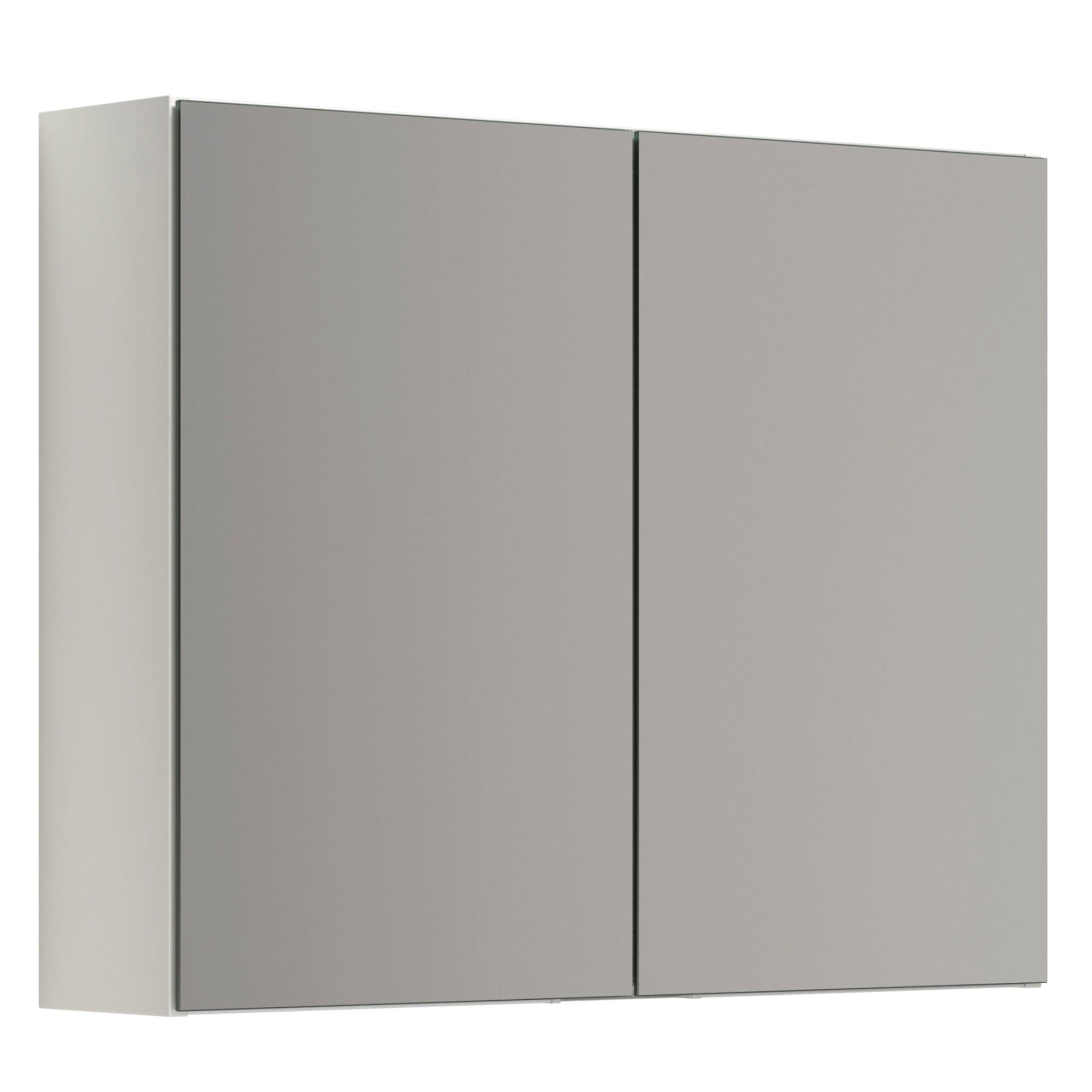 Dansani Mido+ Select Speilskap uten lamper B50-120xH64cm Hvit matt / 80cm Dansani Speilskap DA-S678-110