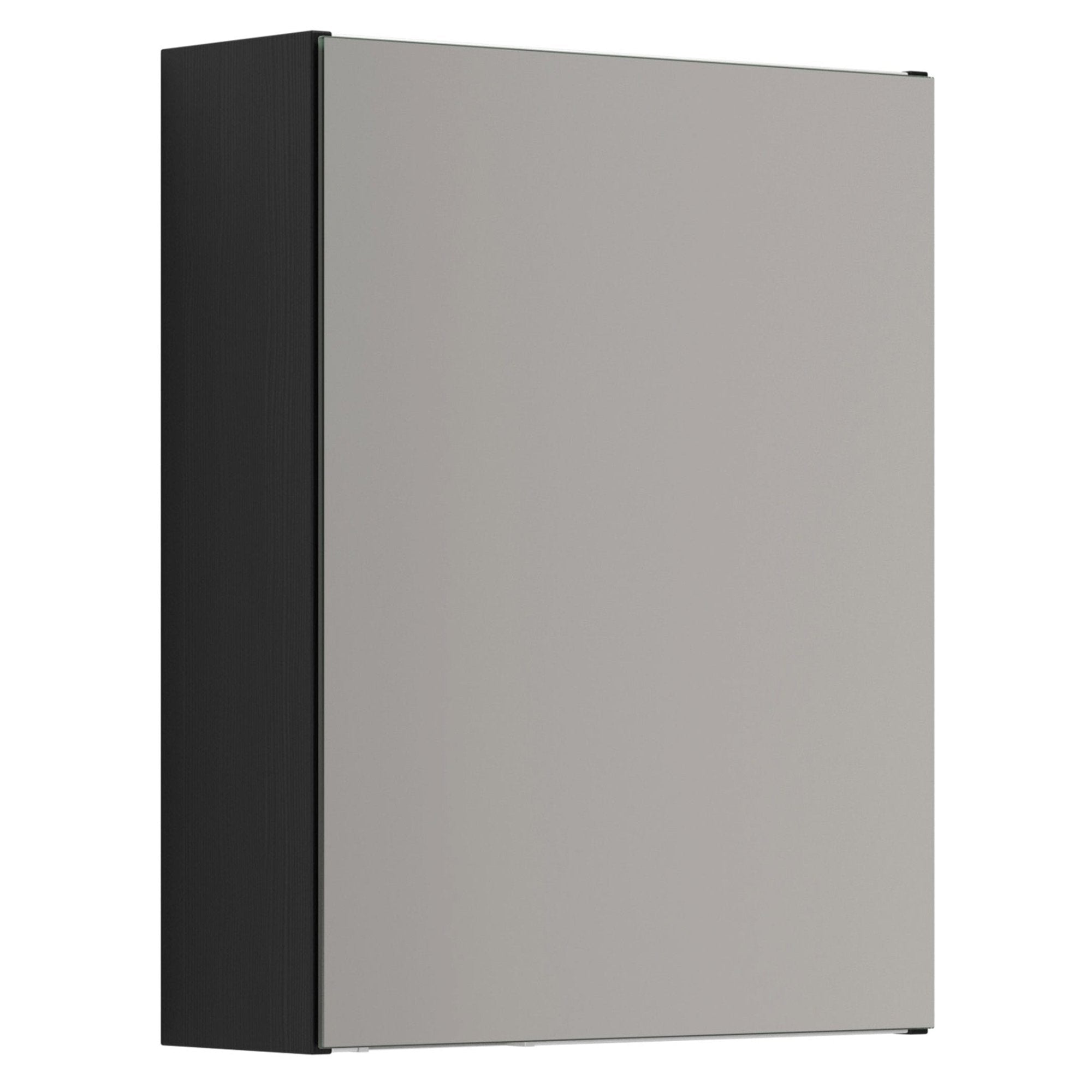 Dansani Mido+ Select Speilskap uten lamper B50-120xH64cm Svart struktur / 50cm Dansani Speilskap DA-S675-129