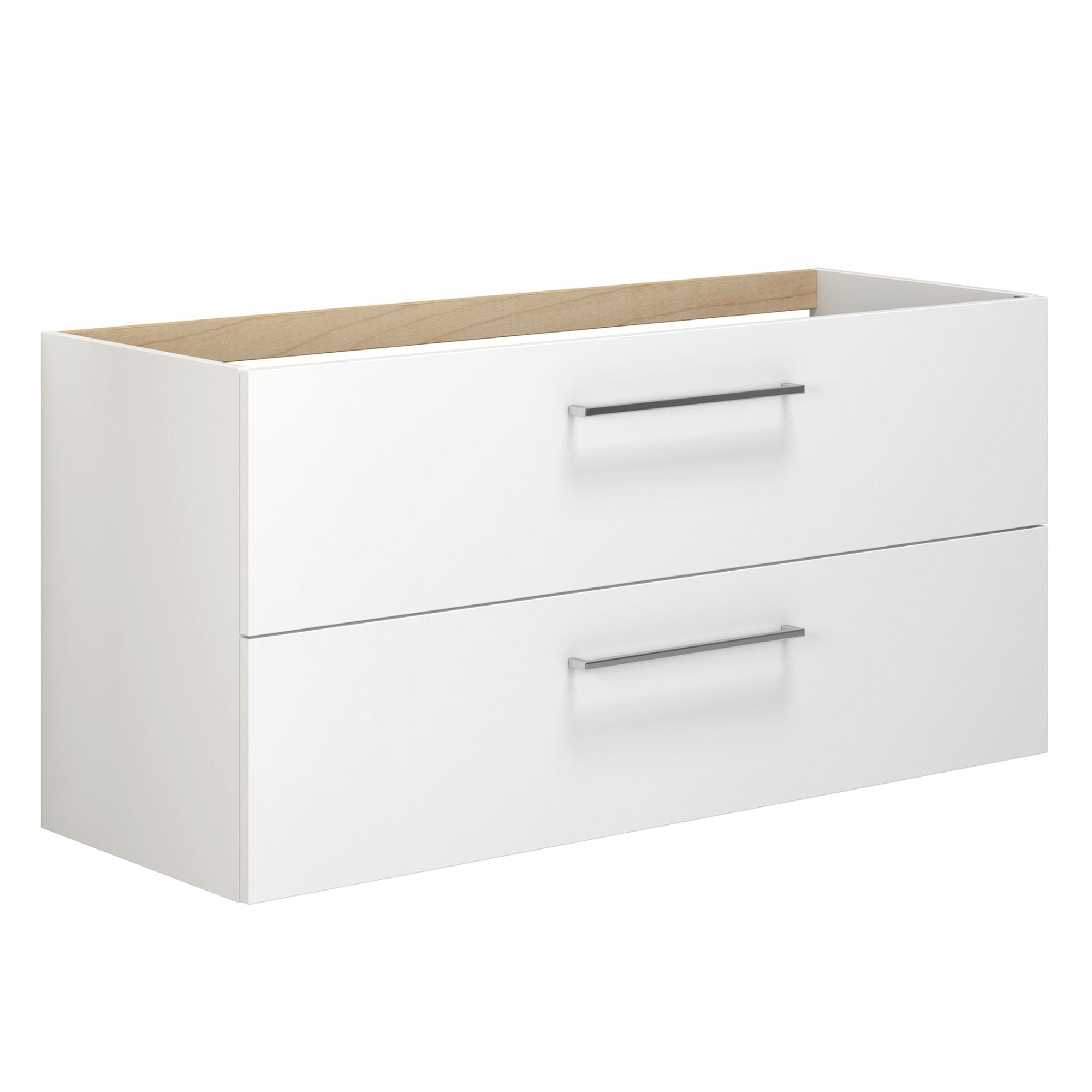 Dansani Mido+ Servantskap 2 Skuffer B60-120xD44cm uten servant Hvit matt / 120cm dobbel Dansani Servantskap DA-P13-1010