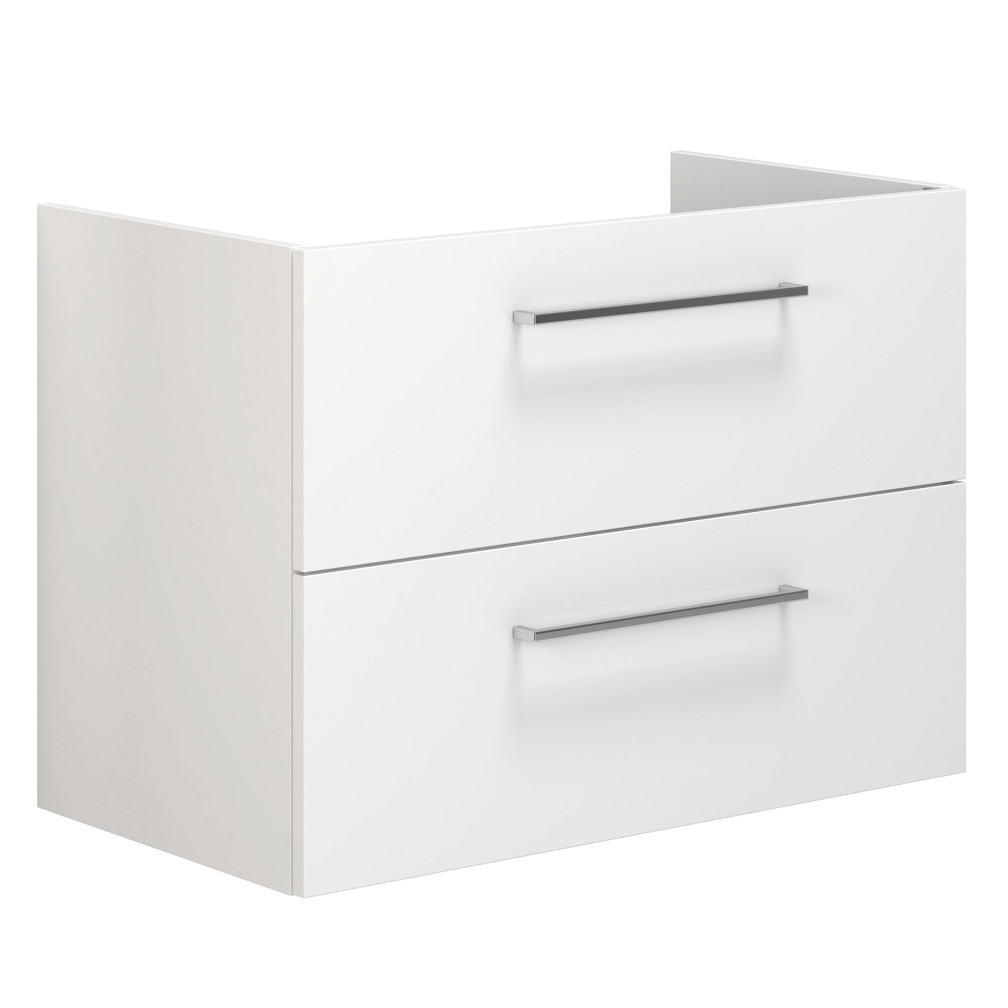 Dansani Mido+ Servantskap 2 Skuffer B60-120xD44cm uten servant Hvit matt / 80cm Dansani Servantskap DA-P15-1010