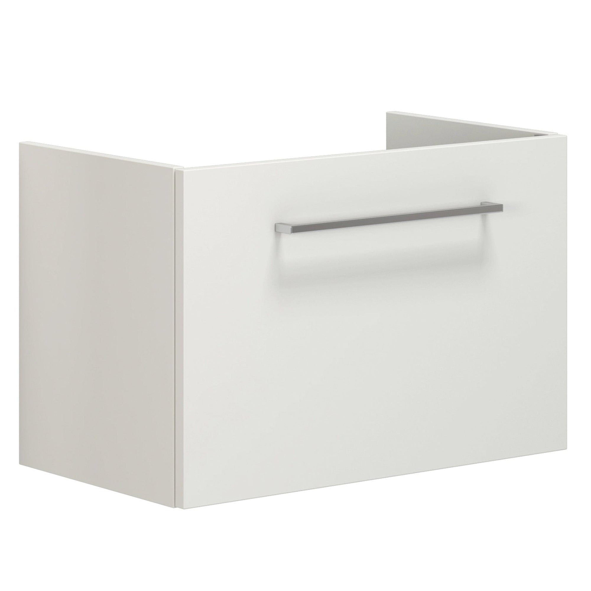 Dansani Mido+ Slim Servantskap 1 Skuff B50-80xD35cm uten servant Hvit matt / 60cm Dansani Servantskap DA-P22-1010