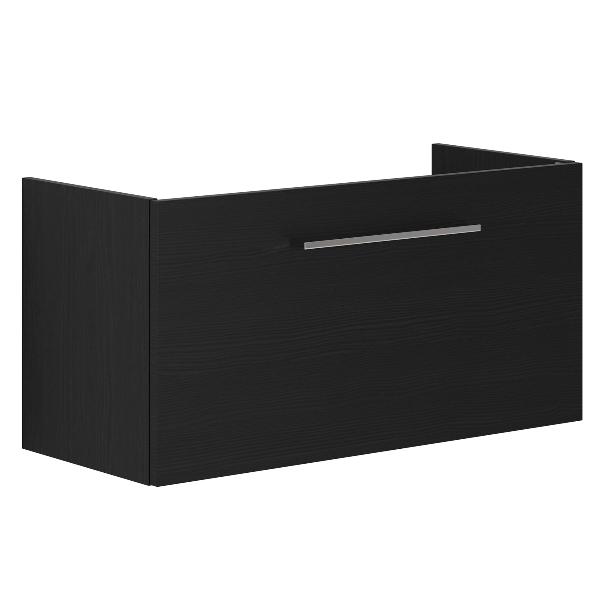 Dansani Mido+ Slim Servantskap 1 Skuff B50-80xD35cm uten servant Svart struktur / 80cm Dansani Servantskap DA-P23-1029