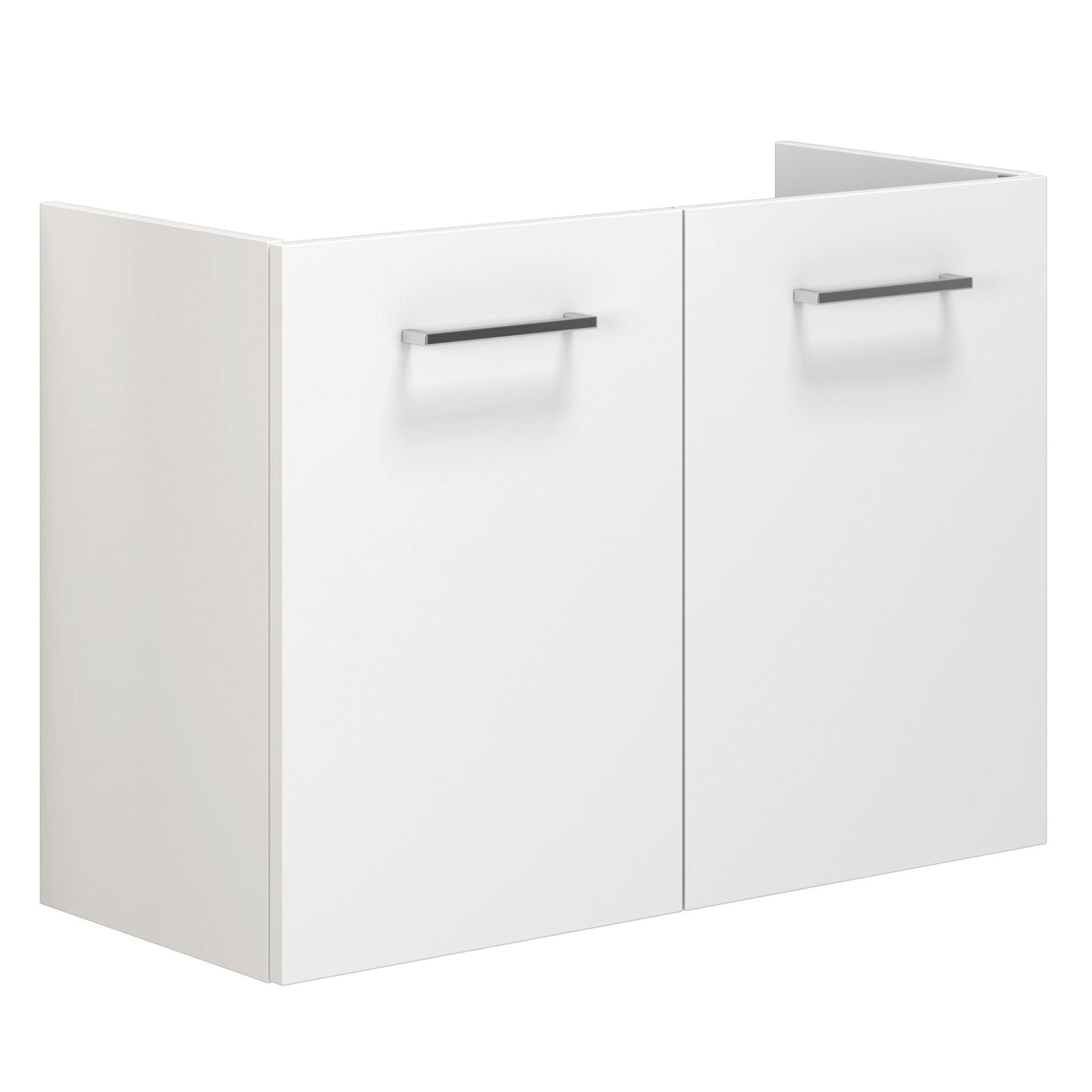 Dansani Mido+ Slim Servantskap 2 dører B60-80x35cm uten servant Hvit høyglans / 80cm Dansani Servantskap DA-P03-1012