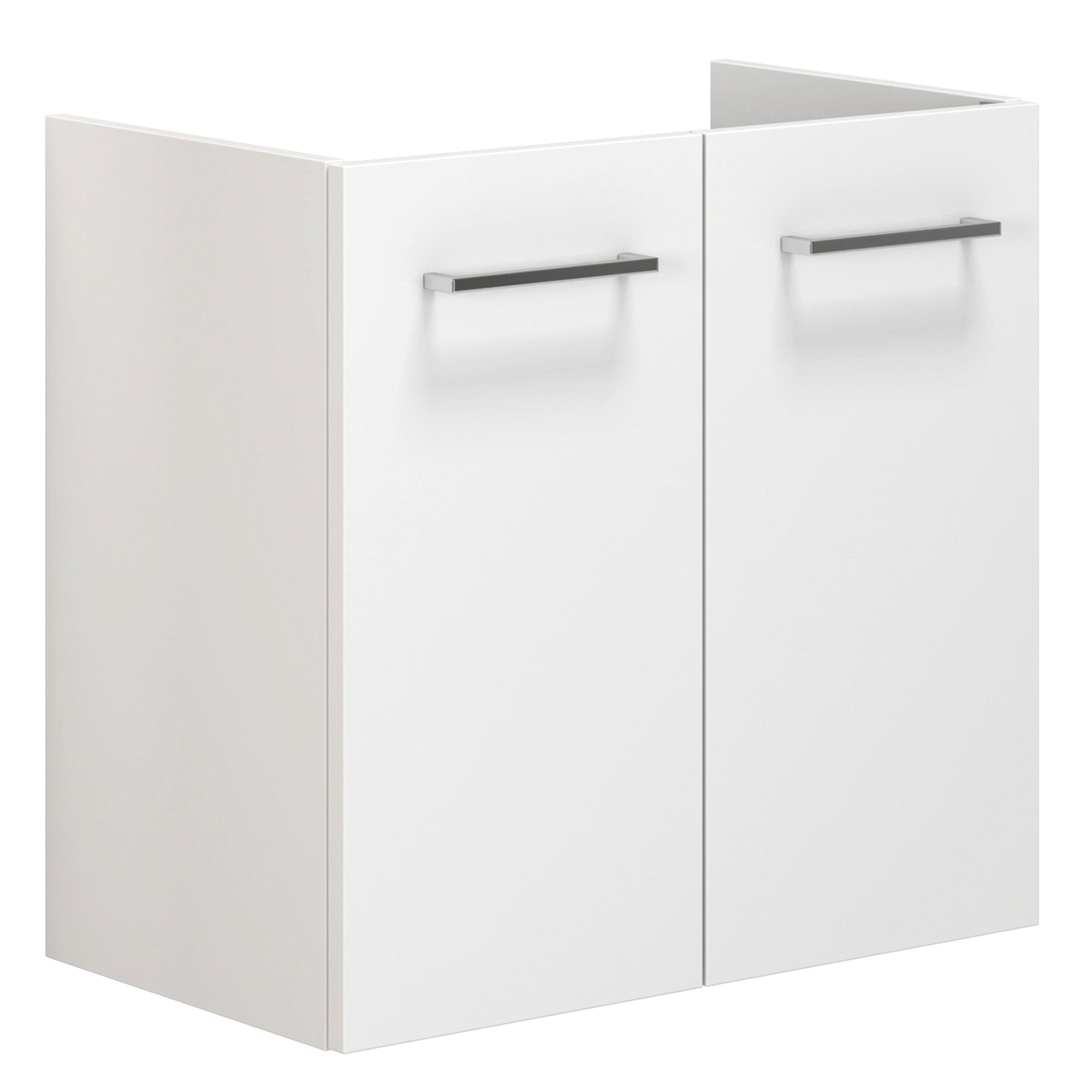 Dansani Mido+ Slim Servantskap 2 dører B60-80x35cm uten servant Hvit matt / 60cm Dansani Servantskap DA-P02-1010