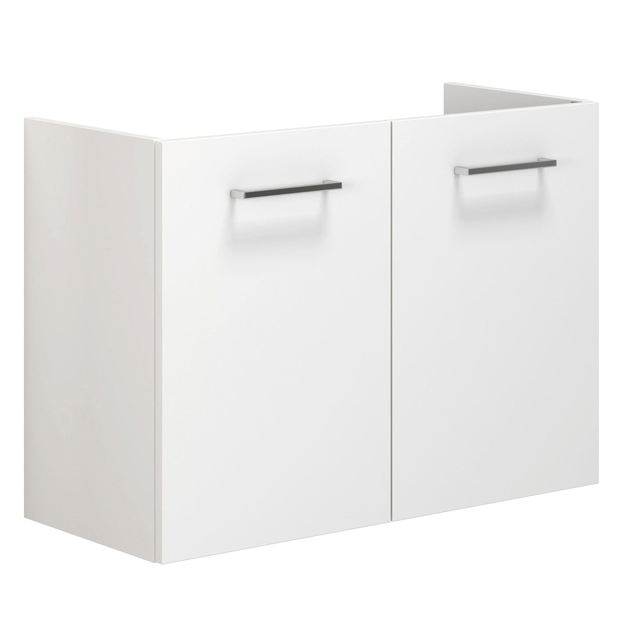 Dansani Mido+ Slim Servantskap 2 dører B60-80x35cm uten servant Hvit matt / 80cm Dansani Servantskap DA-P03-1010