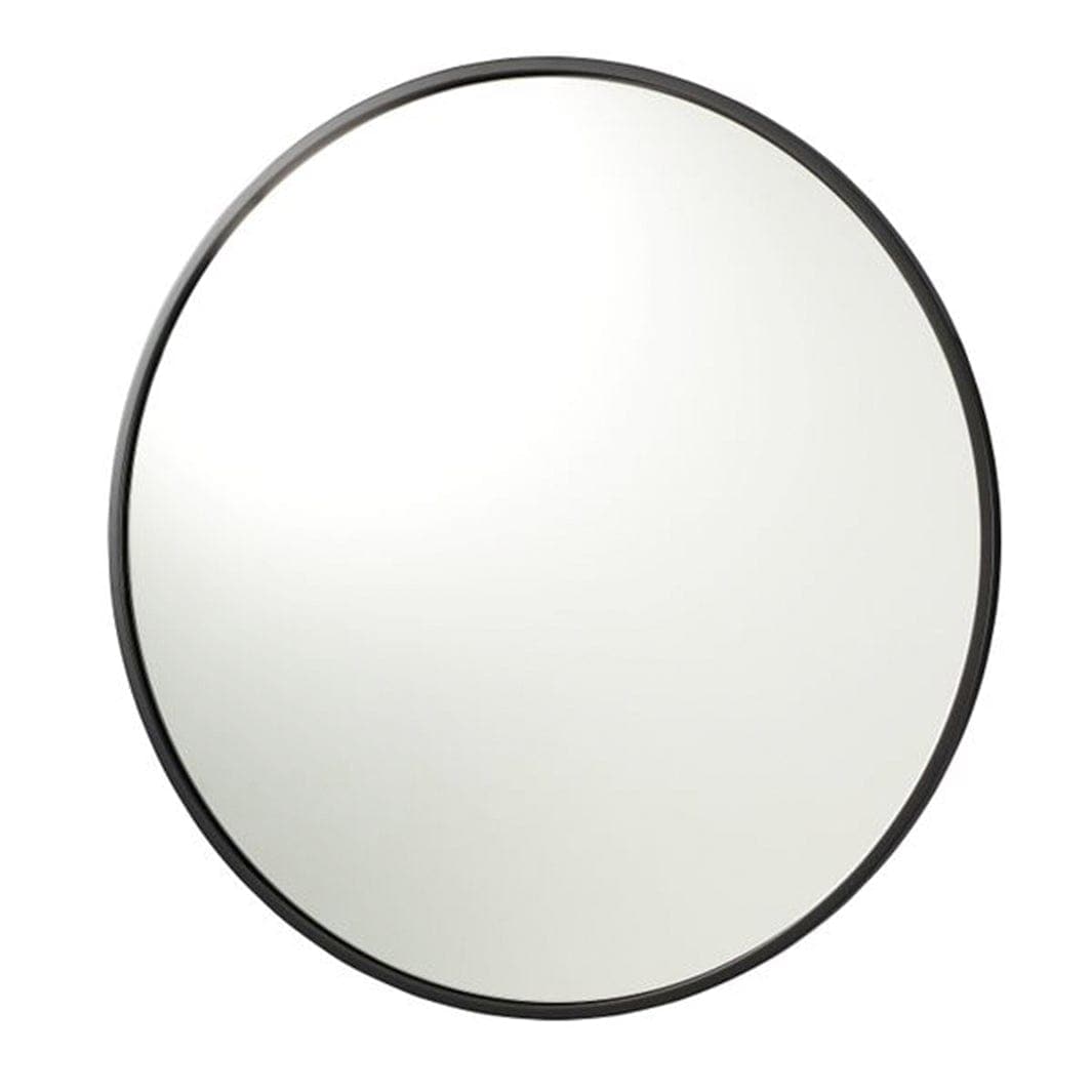 Esbada Circle speil Ø85cm matt sort ramme Svart matt Esbada Sminkespeil CO-L650812