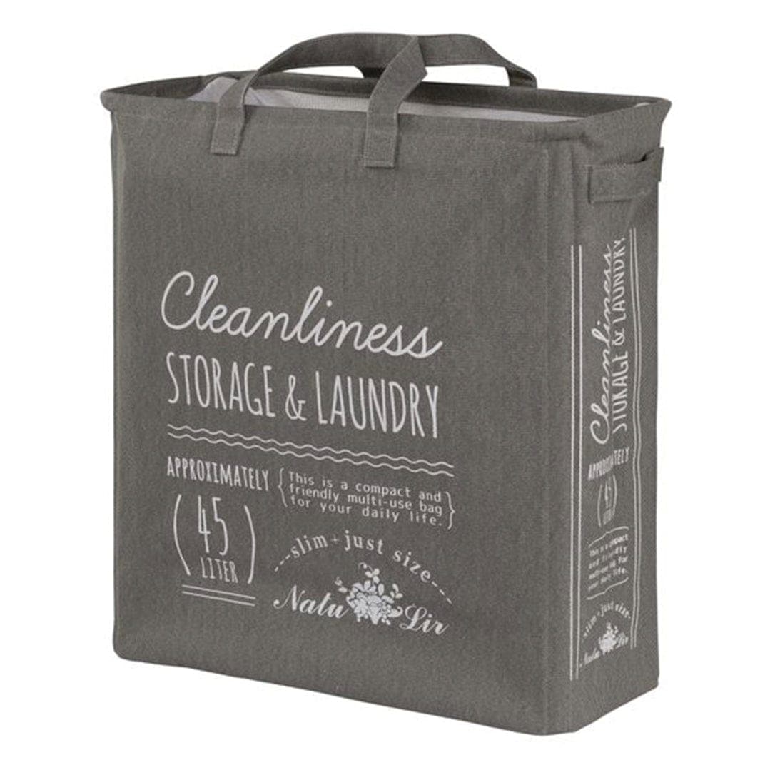 Esbada Laundry skittentøykurv 45L smal Grå Lin Grå Esbada Skittentøyskurv CO-L181408