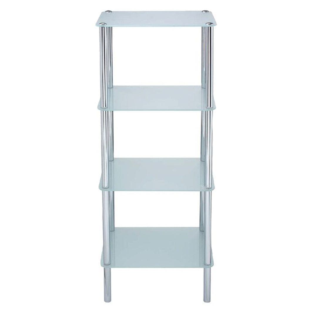 Esbada Reol 30x40 4 hyller krom Krom Esbada Dusjhylle CO-L353433