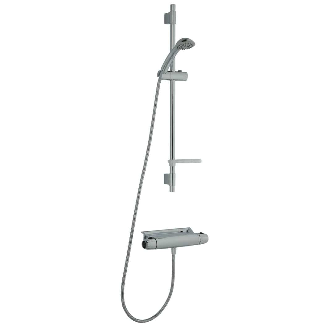 FM Mattsson 9000E II Dusjpakke Krom Krom FM Mattsson Dusjsett FM-4304841