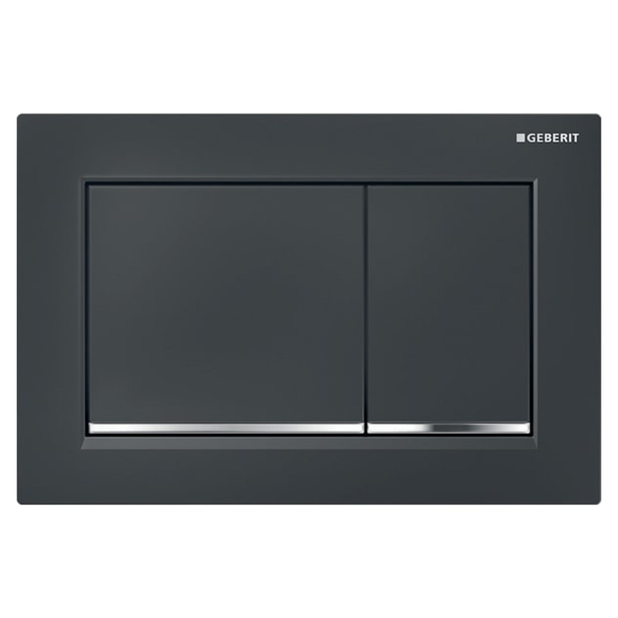 Geberit Omega 30 Betjeningsplate Svart Geberit Betjeningsplate og trykknapper GE-6166061
