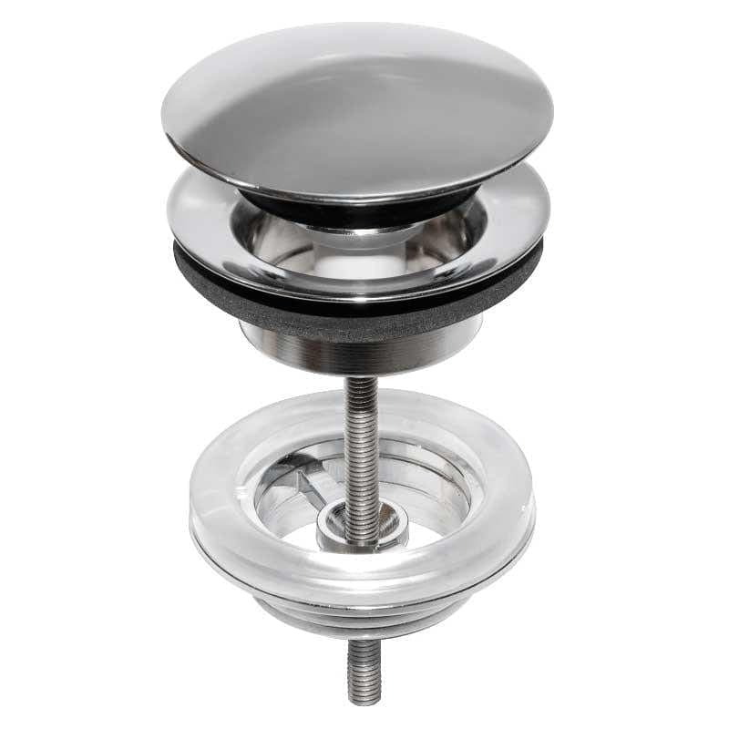 Gustavsberg Epic Bunnventil Push-Open Krom Gustavsberg Tilbehør servant VIL-4343054