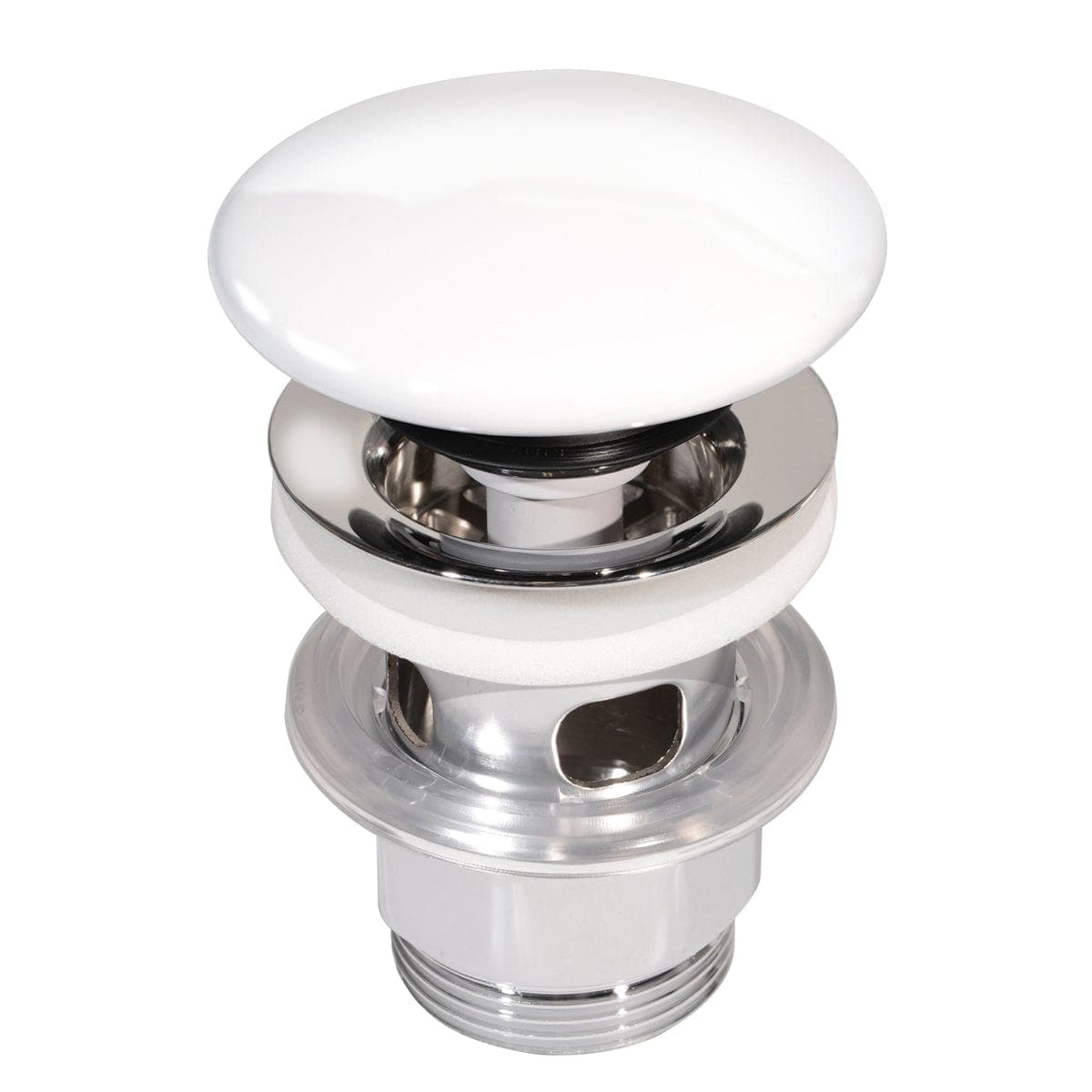 Gustavsberg Estetic Bunnventil Push-Open Hvit Gustavsberg Tilbehør servant VIL-6020278