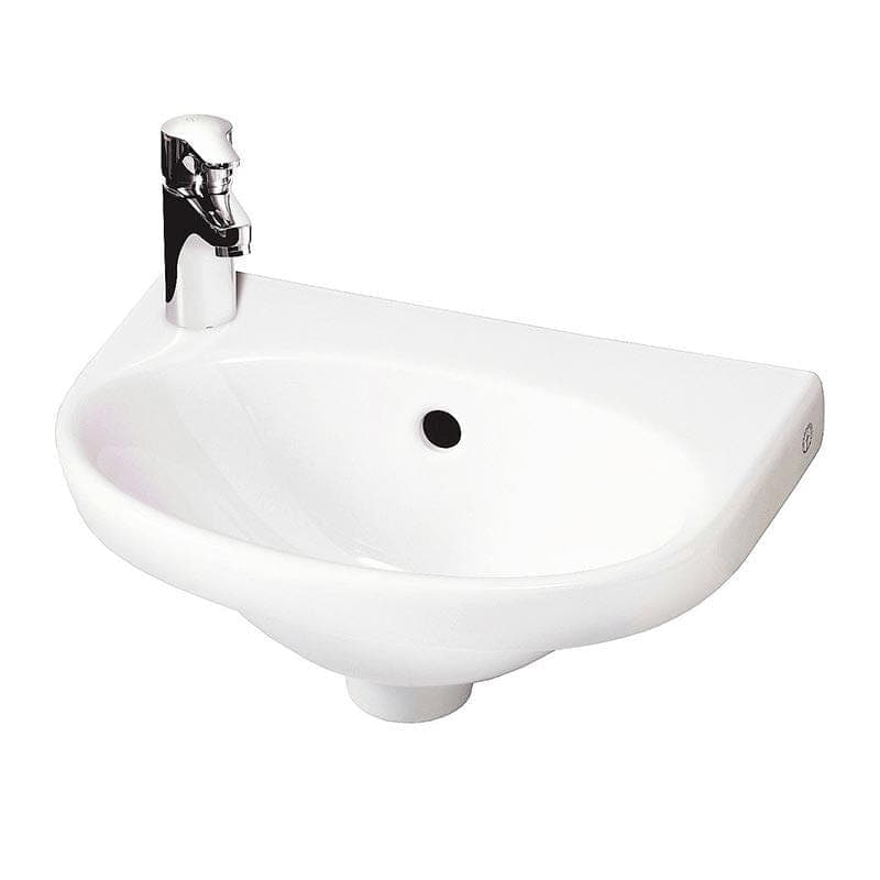 Gustavsberg Nautic Asymmetrisk 40 Servant Hvit / 40cm / Venstre Gustavsberg Liten servant VIL-6020203