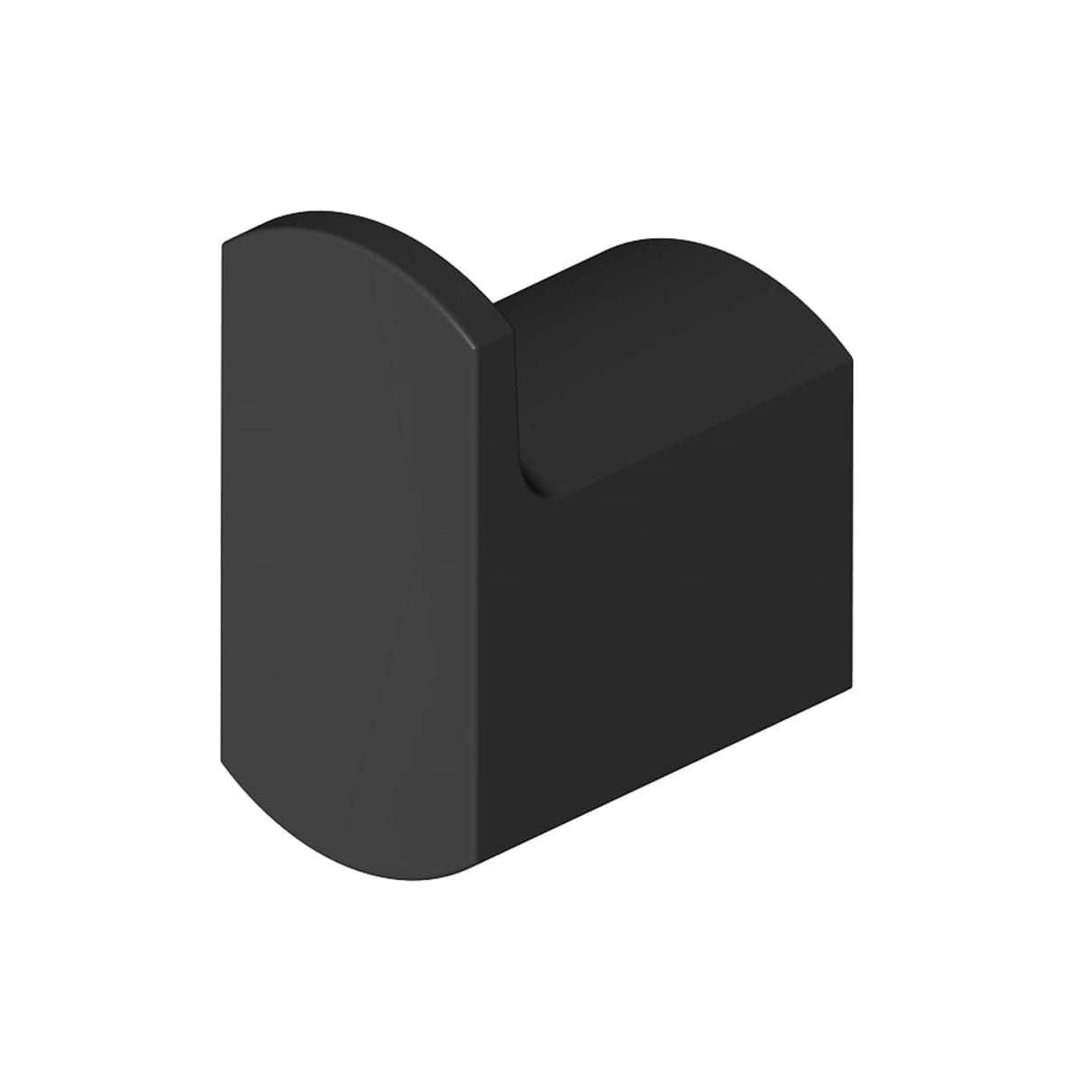 Gustavsberg Square Krok Enkel Svart matt Gustavsberg Knagger VIL-7031771