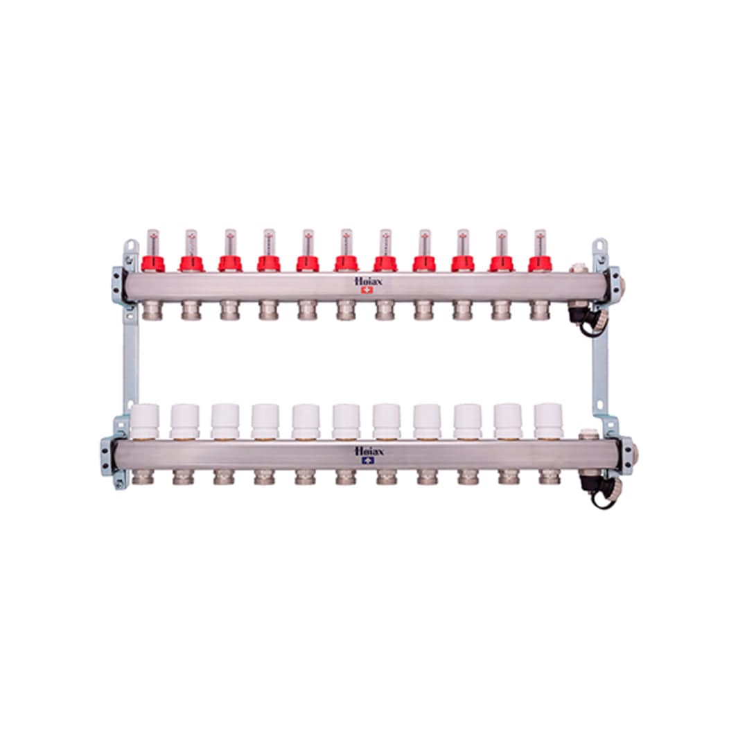 Høiax Gulvvarmefordeler RF 2-12 kurser 11 kurser Høiax Gulvvarmefordeler HO-8377838