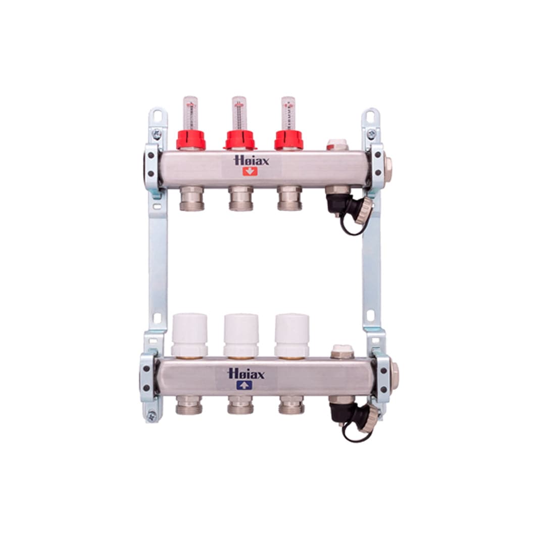Høiax Gulvvarmefordeler RF 2-12 kurser 3 kurser Høiax Gulvvarmefordeler HO-8377829