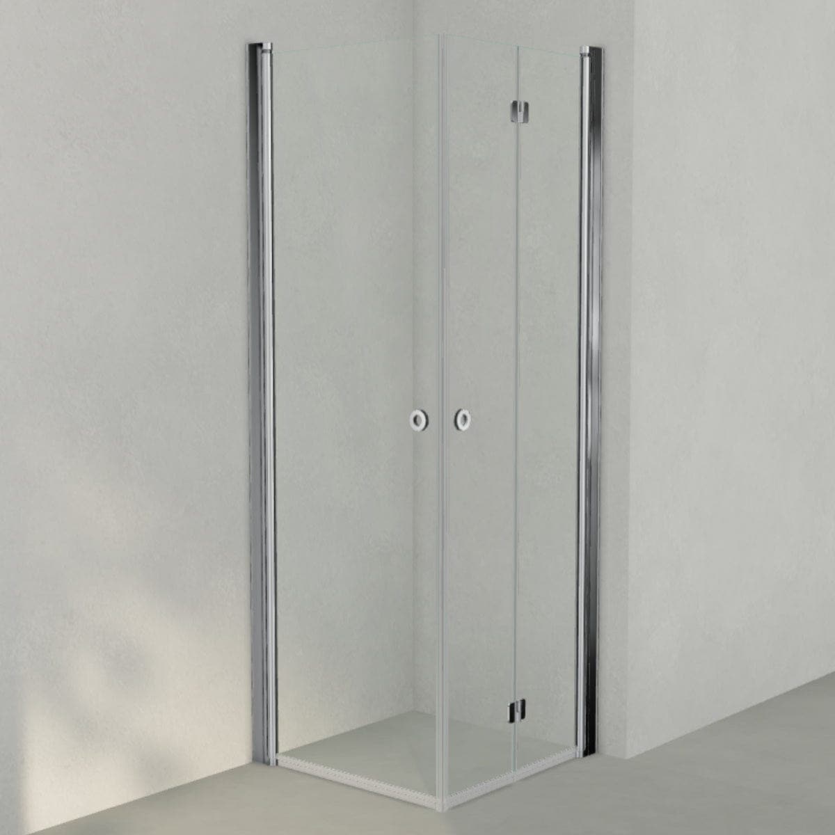 INR Dusjhjørne LINC 66 Flex Original Krom / 70x70cm / Høyre hengslet INR Iconic Nordic Rooms Dusjhjørne INR-566202377