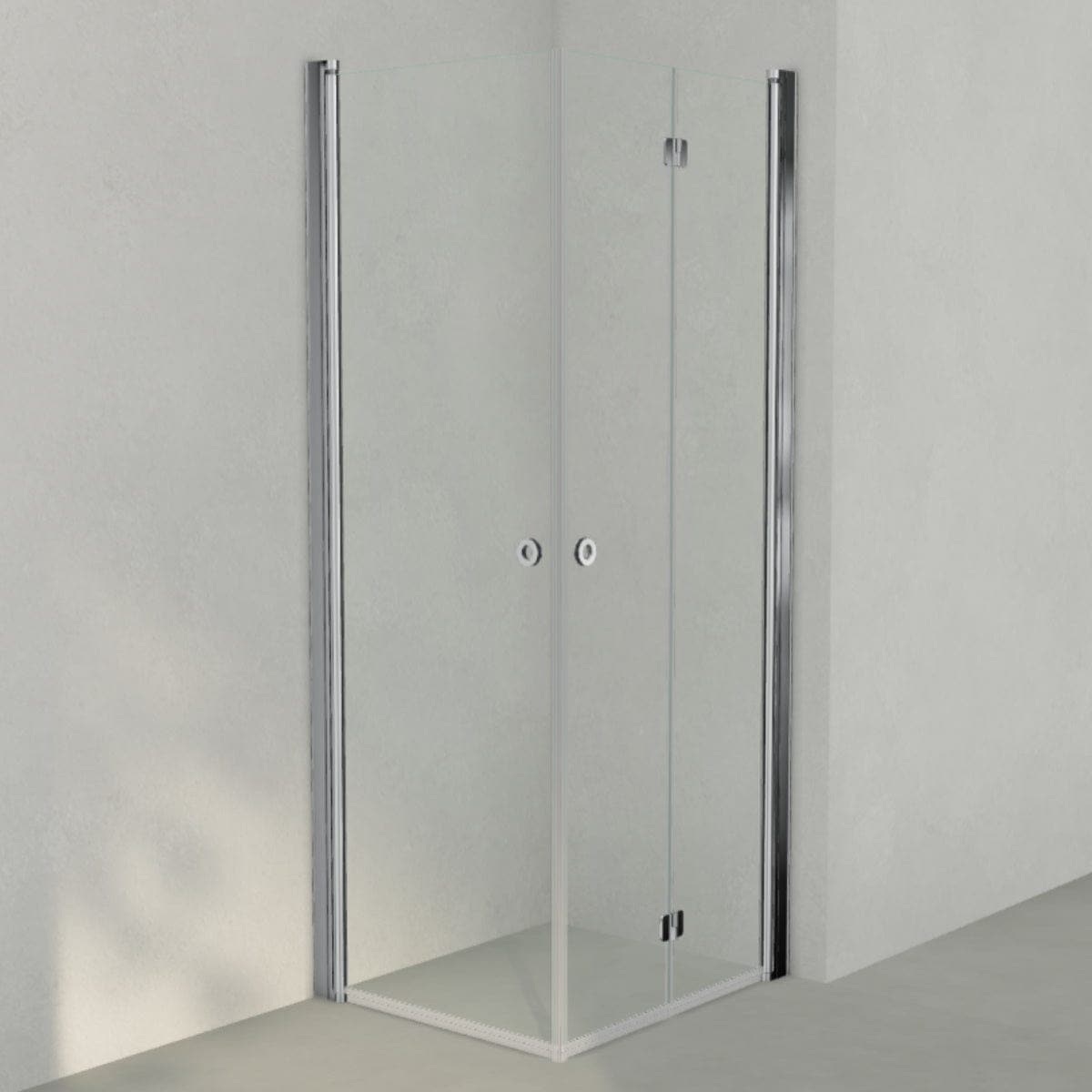 INR Dusjhjørne LINC 66 Flex Original Krom / 70x80cm / Høyre hengslet INR Iconic Nordic Rooms Dusjhjørne INR-566202378