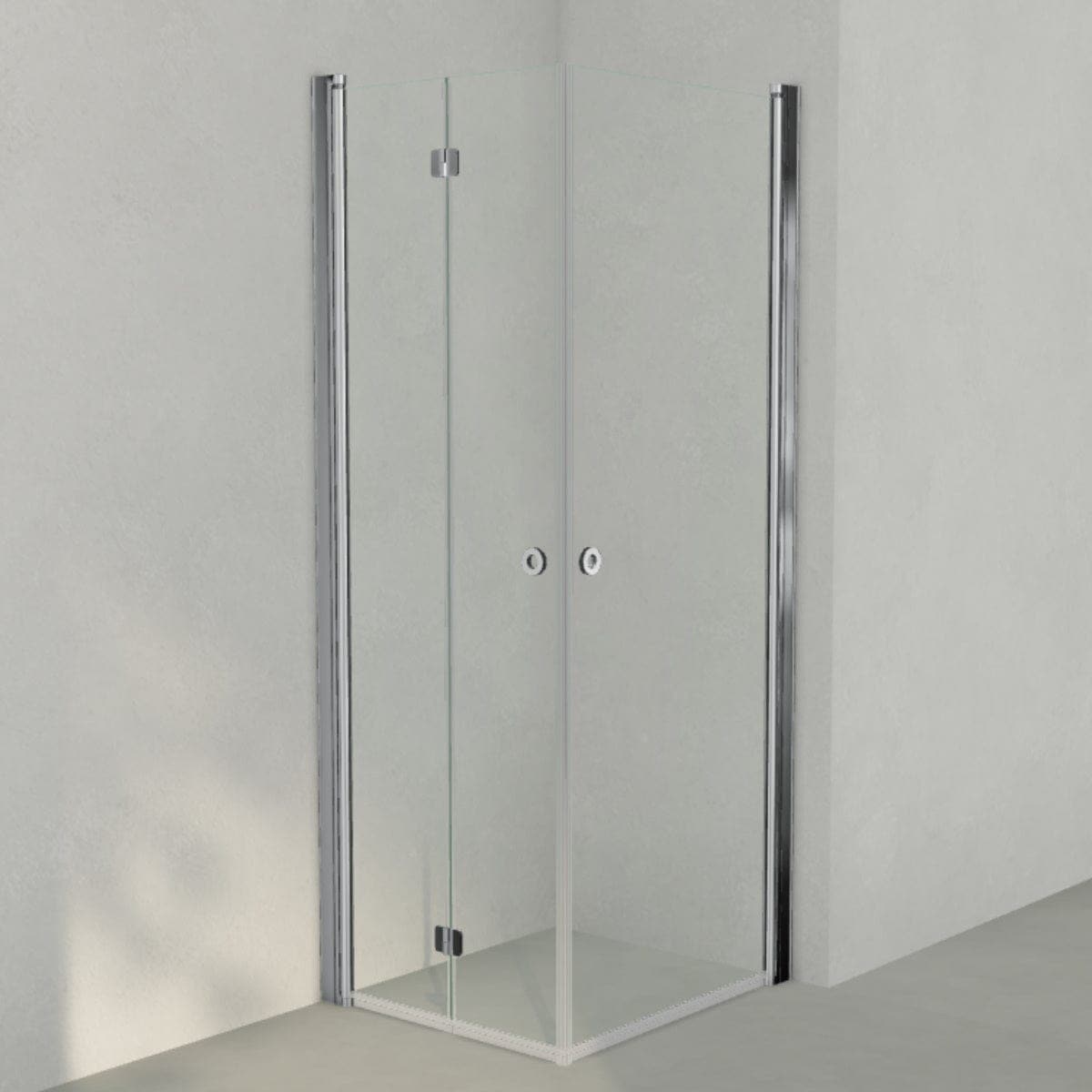 INR Dusjhjørne LINC 66 Flex Original Krom / 70x80cm / Venstre hengslet INR Iconic Nordic Rooms Dusjhjørne INR-566102378