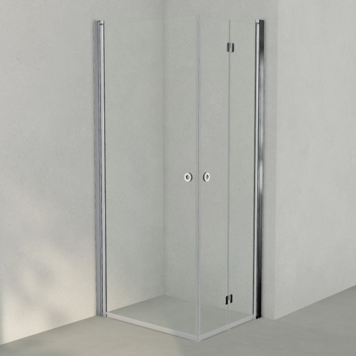 INR Dusjhjørne LINC 66 Flex Original Krom / 90x70cm / Høyre hengslet INR Iconic Nordic Rooms Dusjhjørne INR-566202397