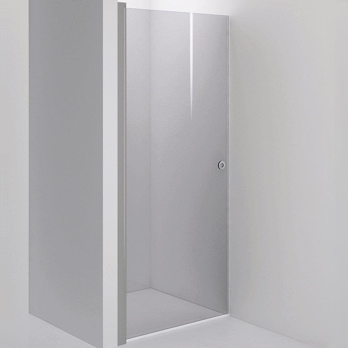 INR Dusjnisje LINC 2 Måltilpasset Matt aluminium / Måltilpasset / Grått glass INR Iconic Nordic Rooms Dusjnisje INR-50203900