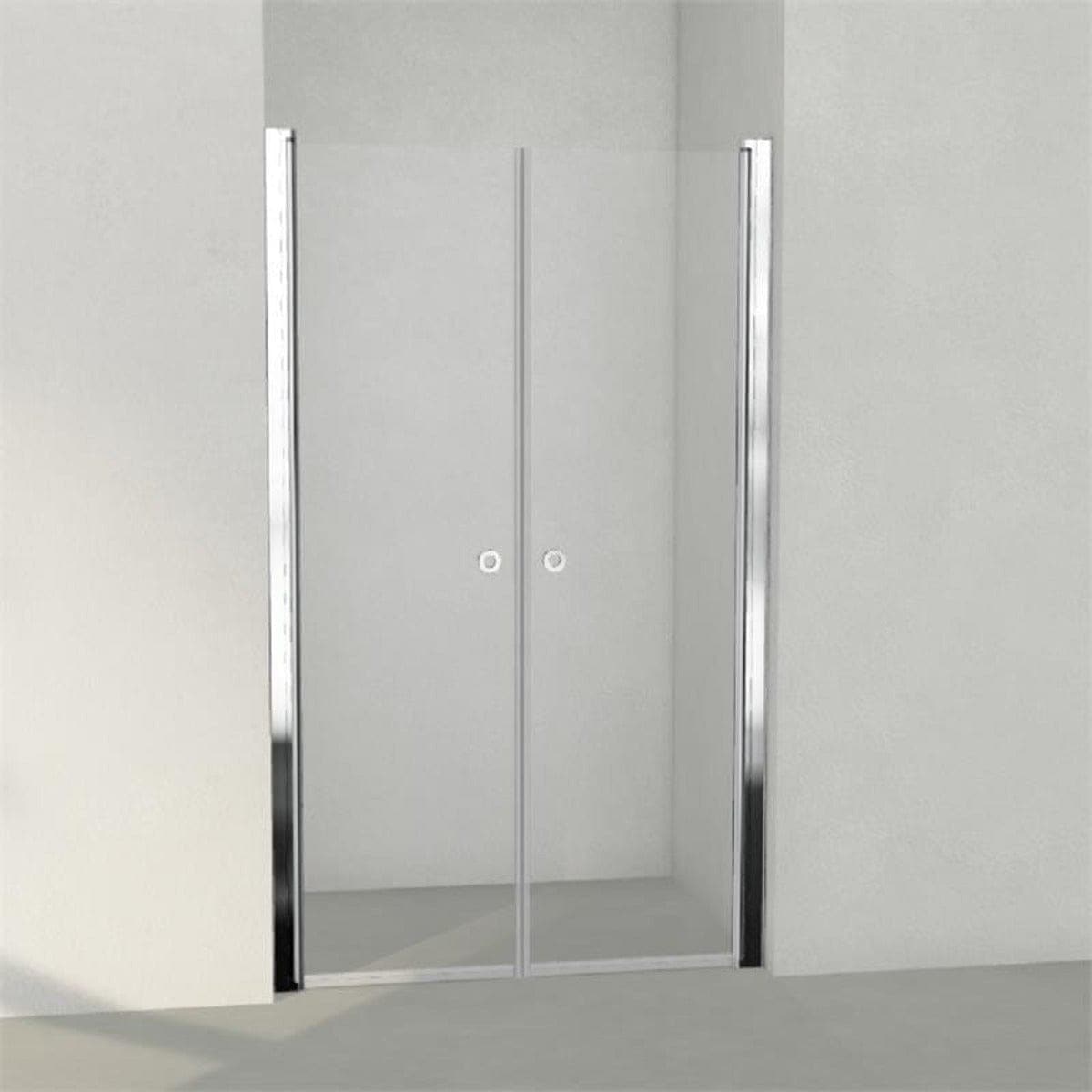 INR Dusjnisje LINC 3 Måltilpasset Krom / Måltilpasset / Grått glass INR Iconic Nordic Rooms Dusjnisje INR-50303300