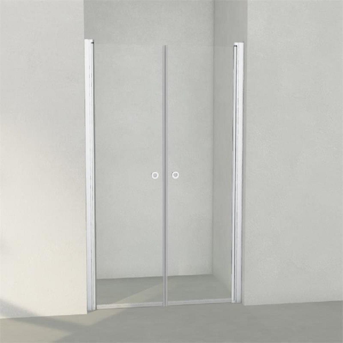 INR Dusjnisje LINC 3 Måltilpasset Matt aluminium / Måltilpasset / Klart glass INR Iconic Nordic Rooms Dusjnisje INR-50302900