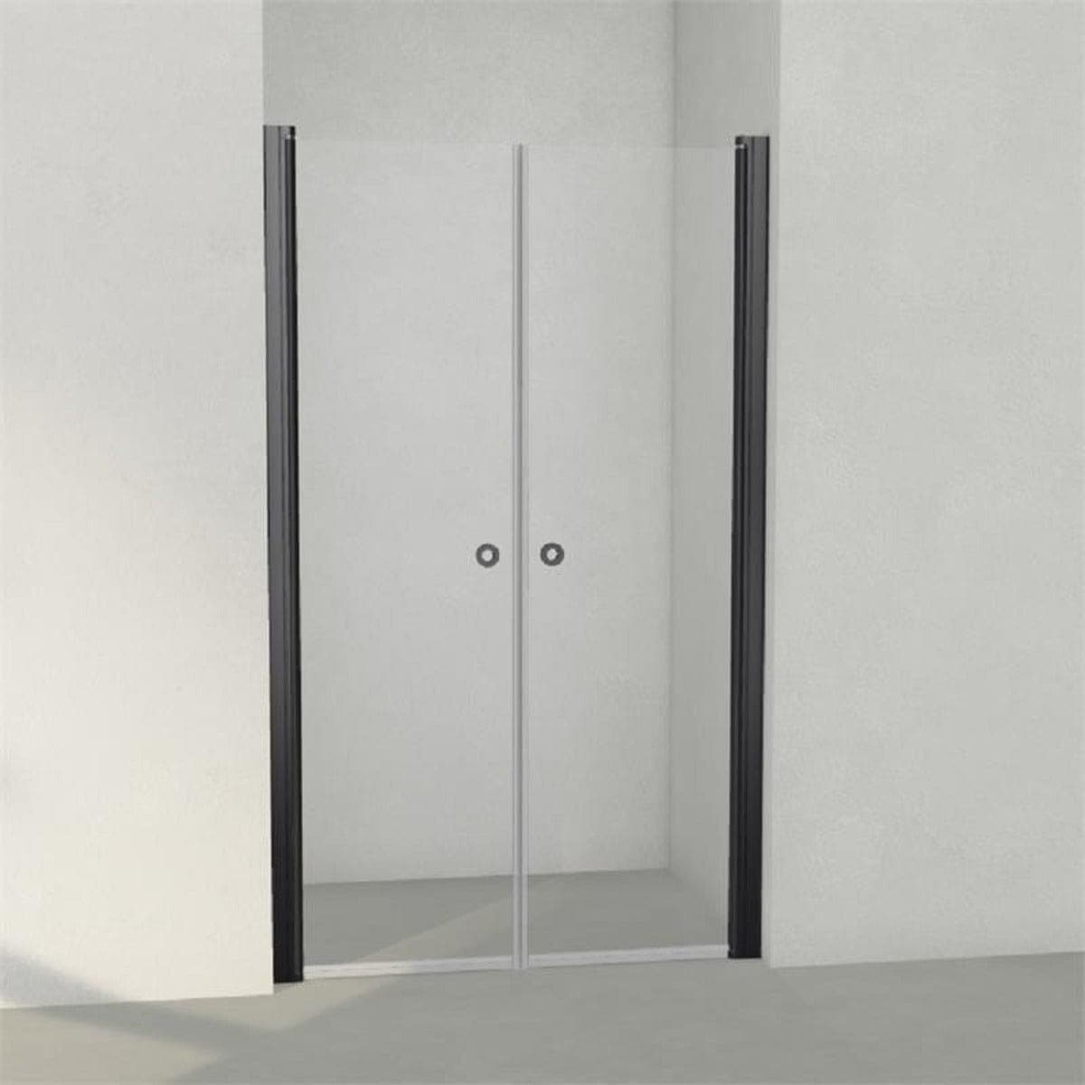INR Dusjnisje LINC 3 Måltilpasset Svart matt / Måltilpasset / Grått glass INR Iconic Nordic Rooms Dusjnisje INR-50303100