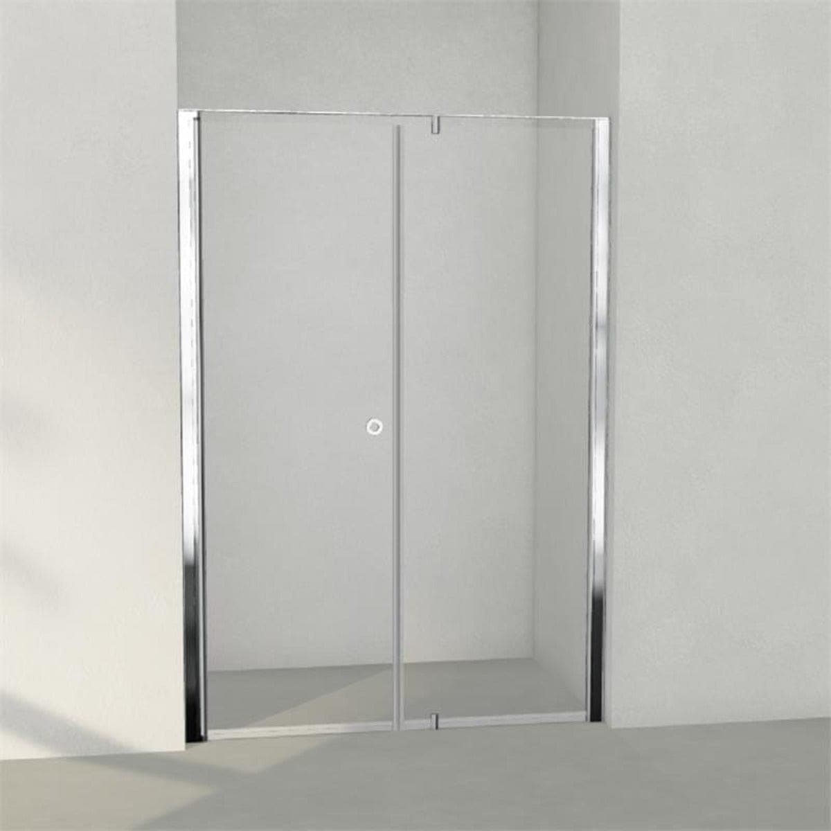 INR Dusjnisje LINC 4 Måltilpasset Krom / Måltilpasset / Grått glass INR Iconic Nordic Rooms Dusjnisje INR-50403300