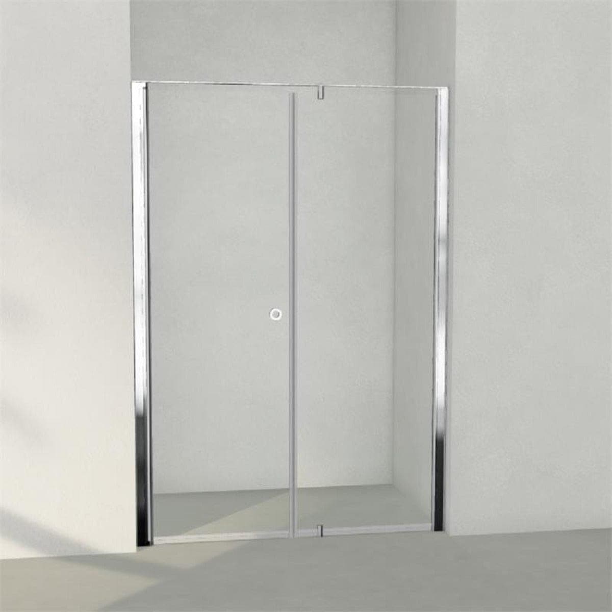 INR Dusjnisje LINC 4 Måltilpasset Krom / Måltilpasset - venstre / Timeless klart glass INR Iconic Nordic Rooms Dusjnisje INR-504111300