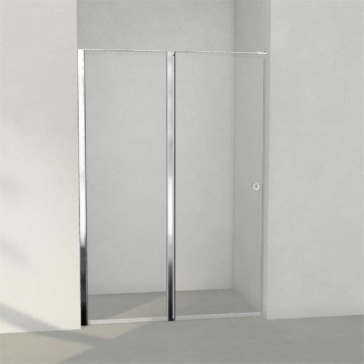 INR Dusjnisje LINC 5 Måltilpasset Krom / Måltilpasset - venstre / Grått glass INR Iconic Nordic Rooms Dusjnisje INR-505103300