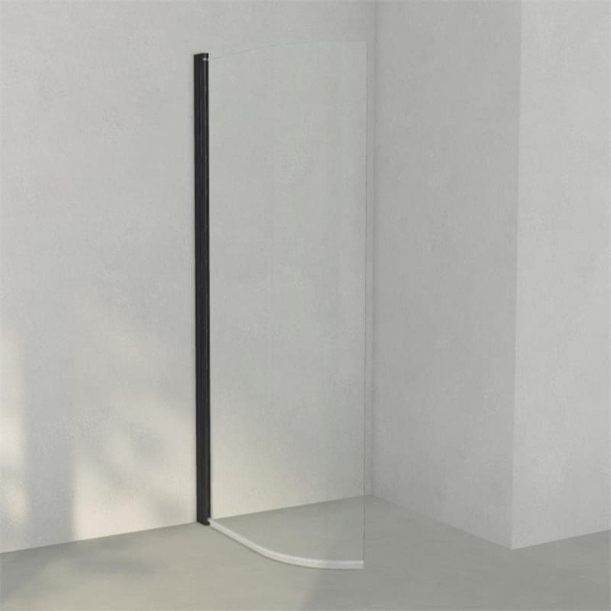 INR Dusjvegg LINC JOSEPHINE B78 og B88cm Svart matt / 78cm / Timeless klart glass INR Iconic Nordic Rooms Dusjvegg INR-55811190