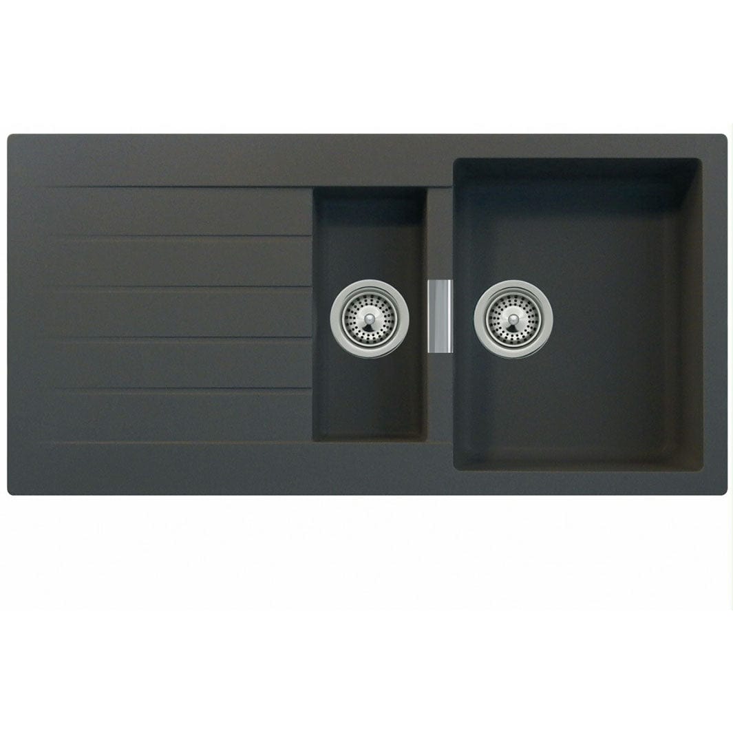 Intra Granite Primus D150 Kjøkkenvask Onyx svart Intra Kjøkkenvask AH-6320001