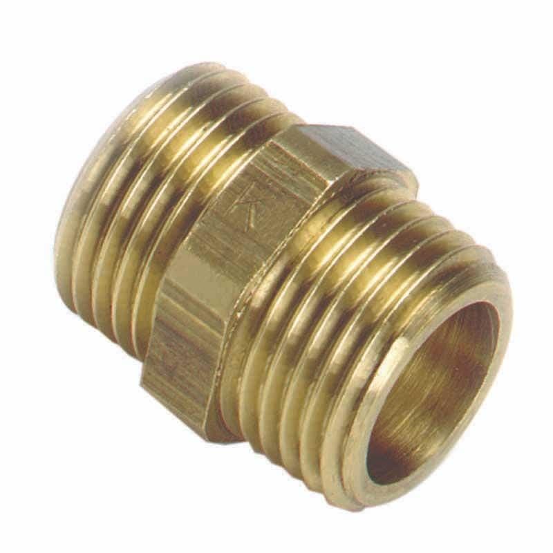 Isiflo Messing Ansatsnippel 1 1/2" Isiflo Ansatsnippel AH-5020378