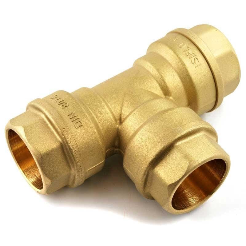 Isiflo T-rør med 3 Kuplinger Type 125 20mm Isiflo T-rør PE AH-2562424