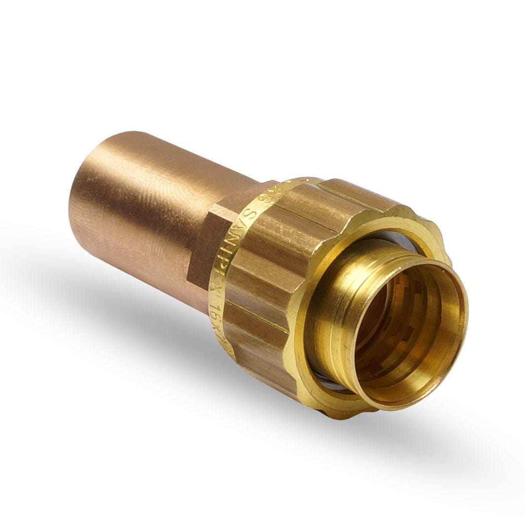 JRG Sanipex Press/Loddeunion 15x12mm JRG Sanipex Rørdeler tappevann AR-5111557