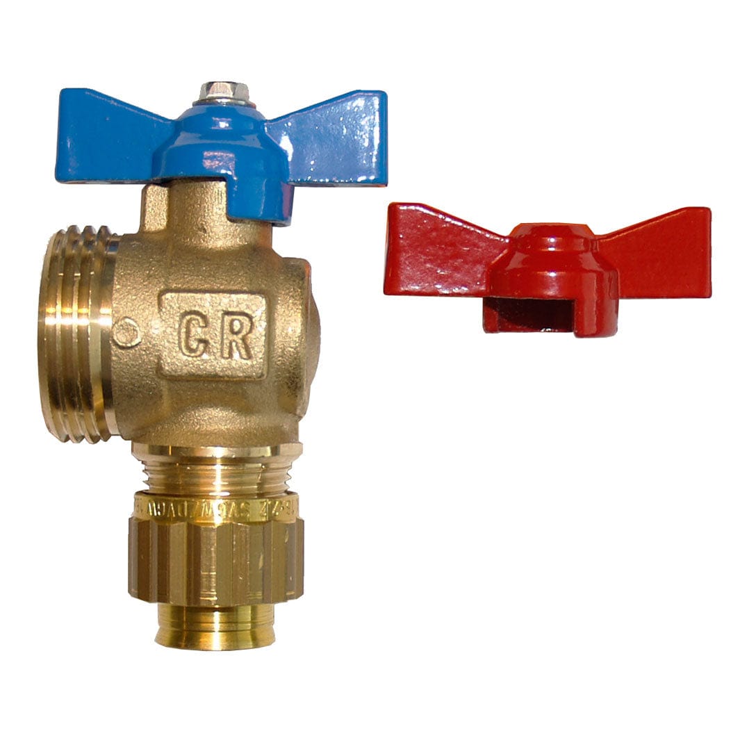 JRG Sanipex Vinkelventil til Fordeler 1"x16mm Kupling JRG Sanipex Tilbehør fordeler tappevann AR-5112991