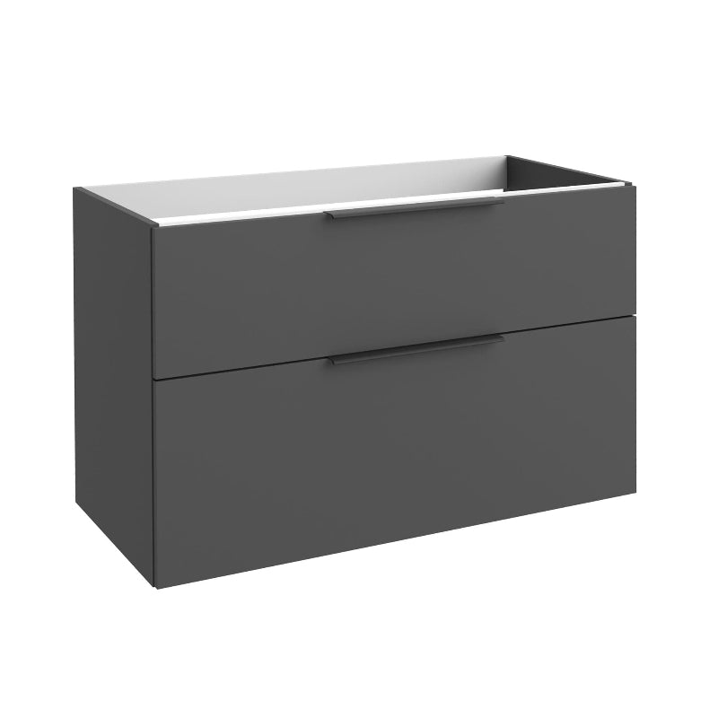 Korsbakken Big Kommode 2 Skuffer Mørk grå / 100cm Korsbakken Sideskap bad bad KO-330560100