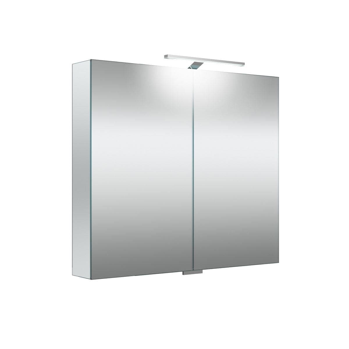 Korsbakken Garda Speilskap med lampe og underbelysning 80cm Korsbakken Speilskap KO-102620080