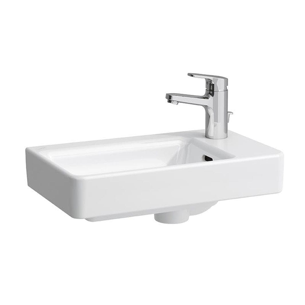Laufen Pro S Asymmetrisk Servant B48xD28xH15cm Hvit / 48cm / Høyre Laufen Liten servant LA-6121944