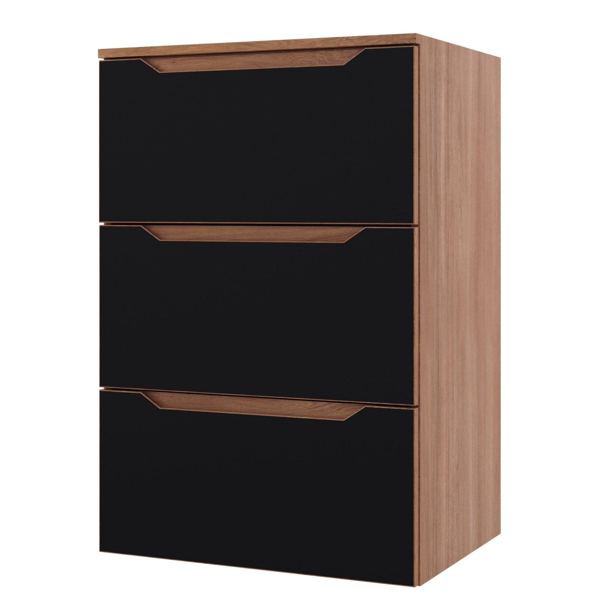 Linn Bad Emma Sideskap (kommode) Svart matt / 60cm / 3 skuffer Linn Bad Sideskap bad LB-135606