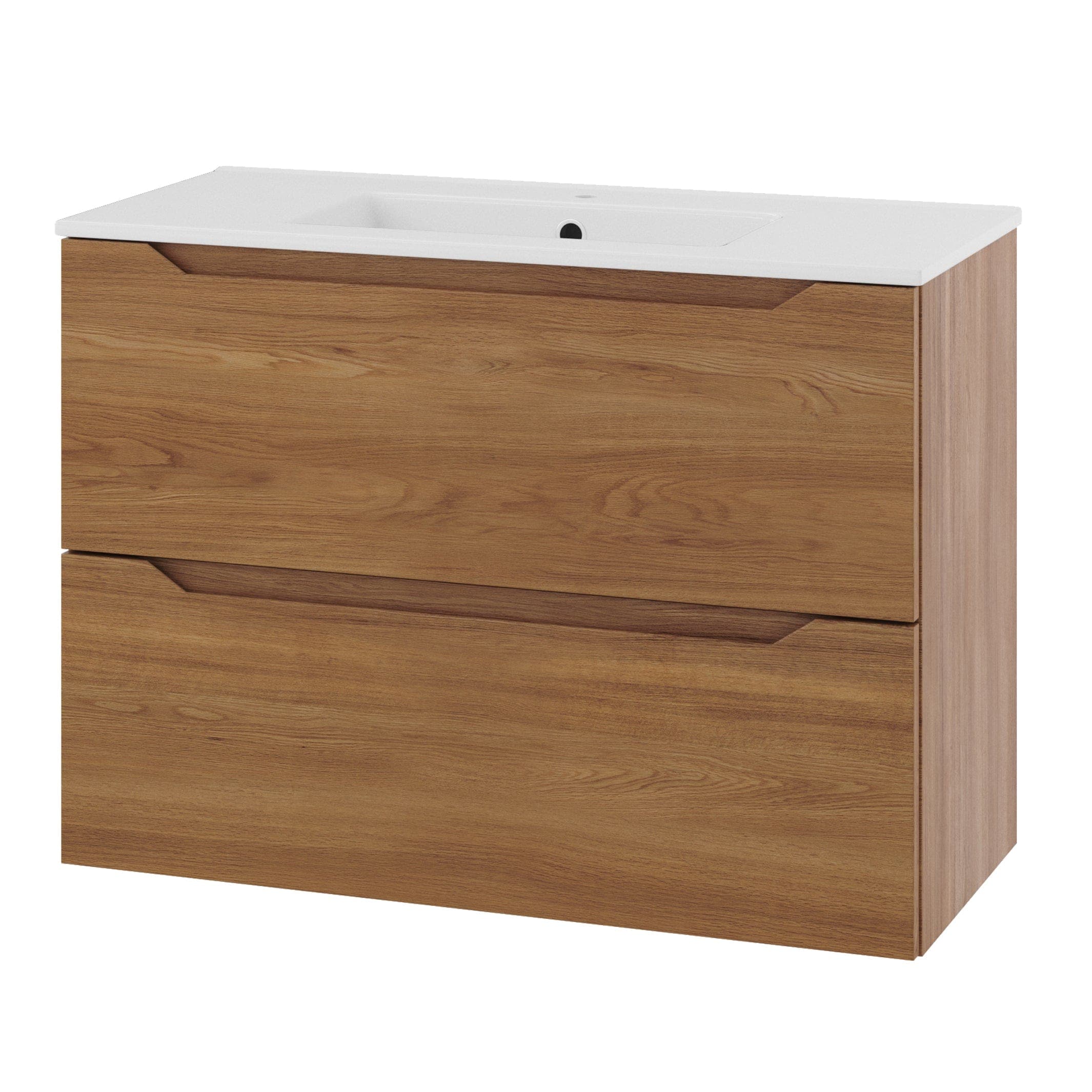 Linn Bad Emma Smal D35cm Servantskap Eik / 80cm Linn Bad Servantskap LB-137508