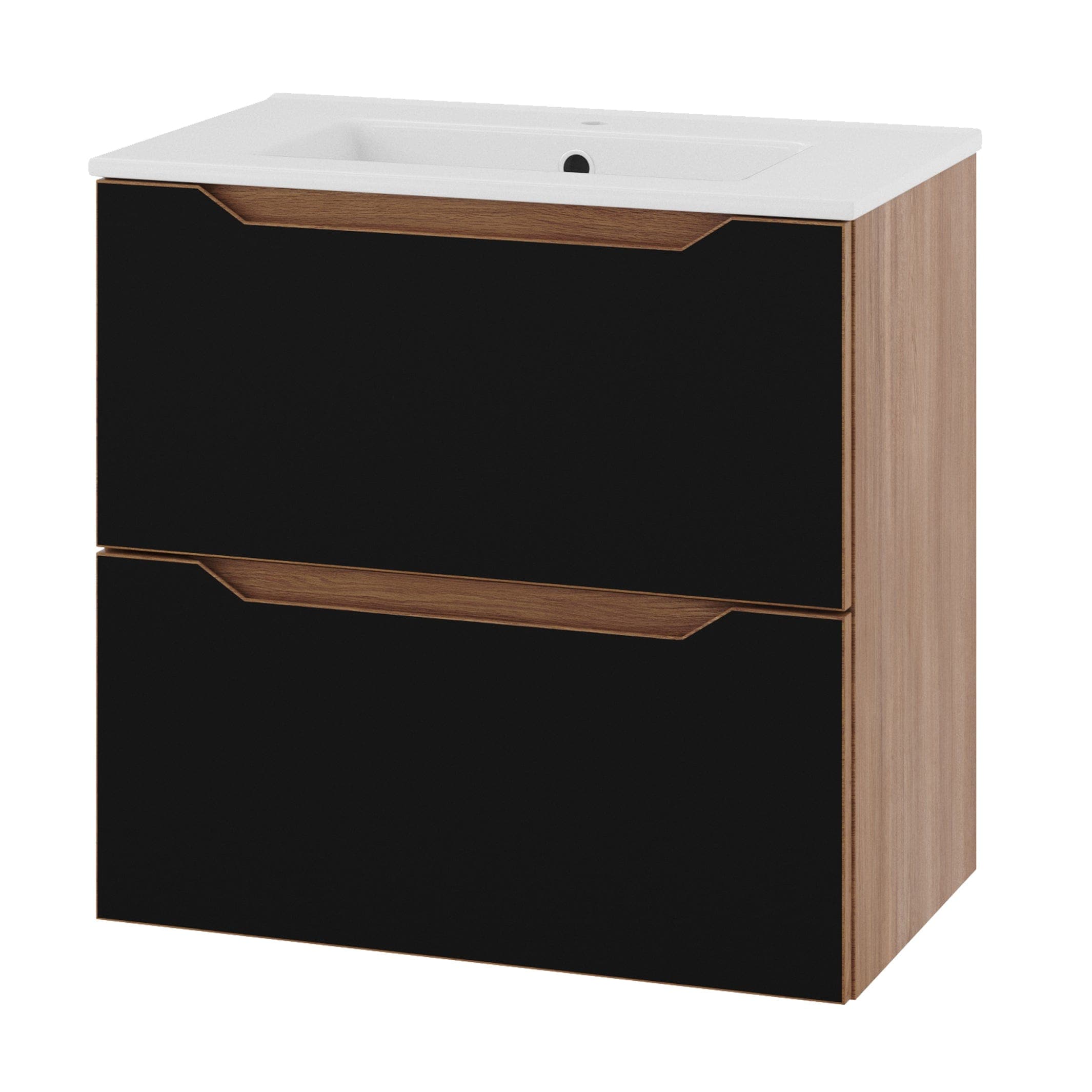 Linn Bad Emma Smal D35cm Servantskap Svart matt / 60cm Linn Bad Servantskap LB-137606