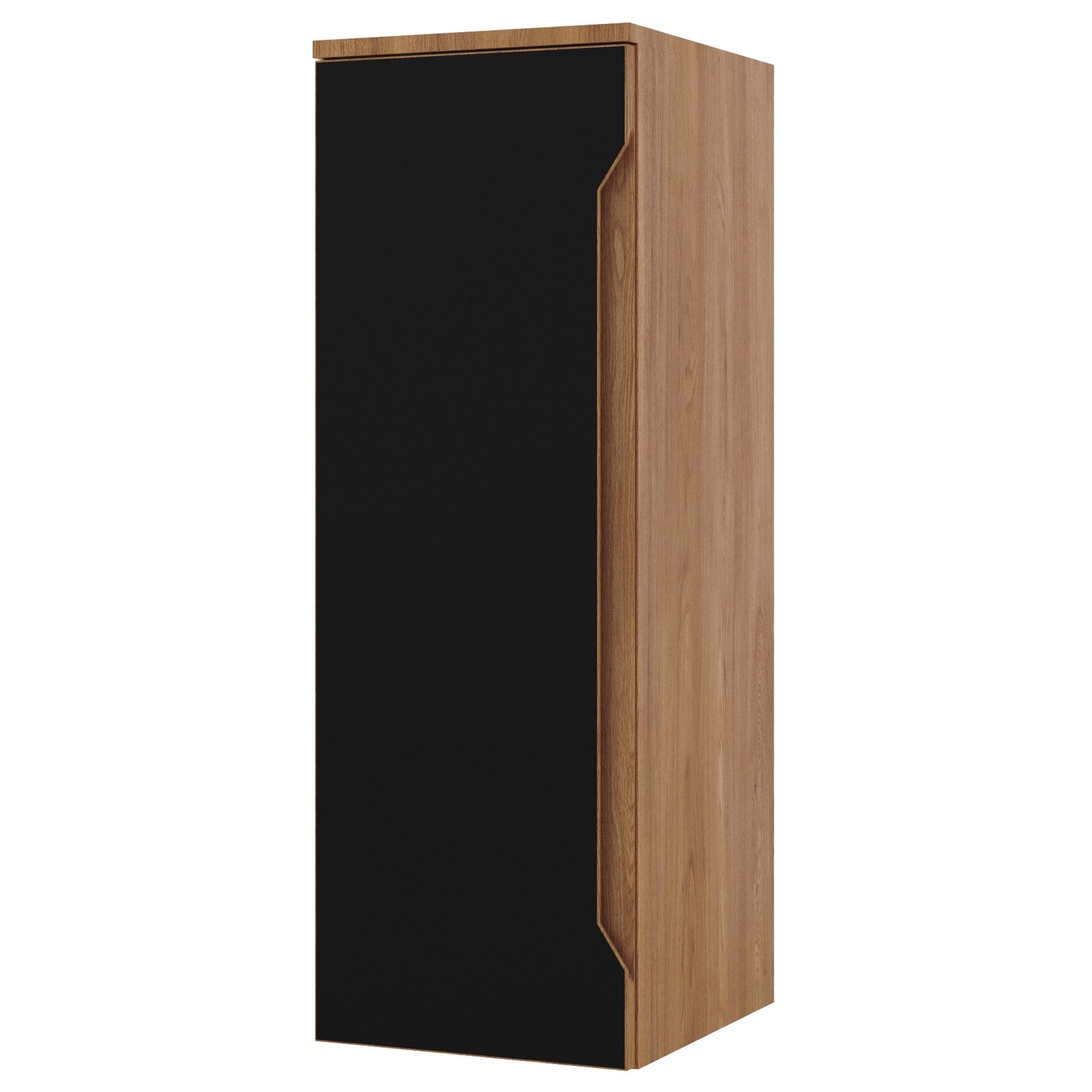 Linn Bad Emma Smal Sideskap (kommode) Svart matt / 30cm / 1 dør Linn Bad Sideskap bad LB-138603