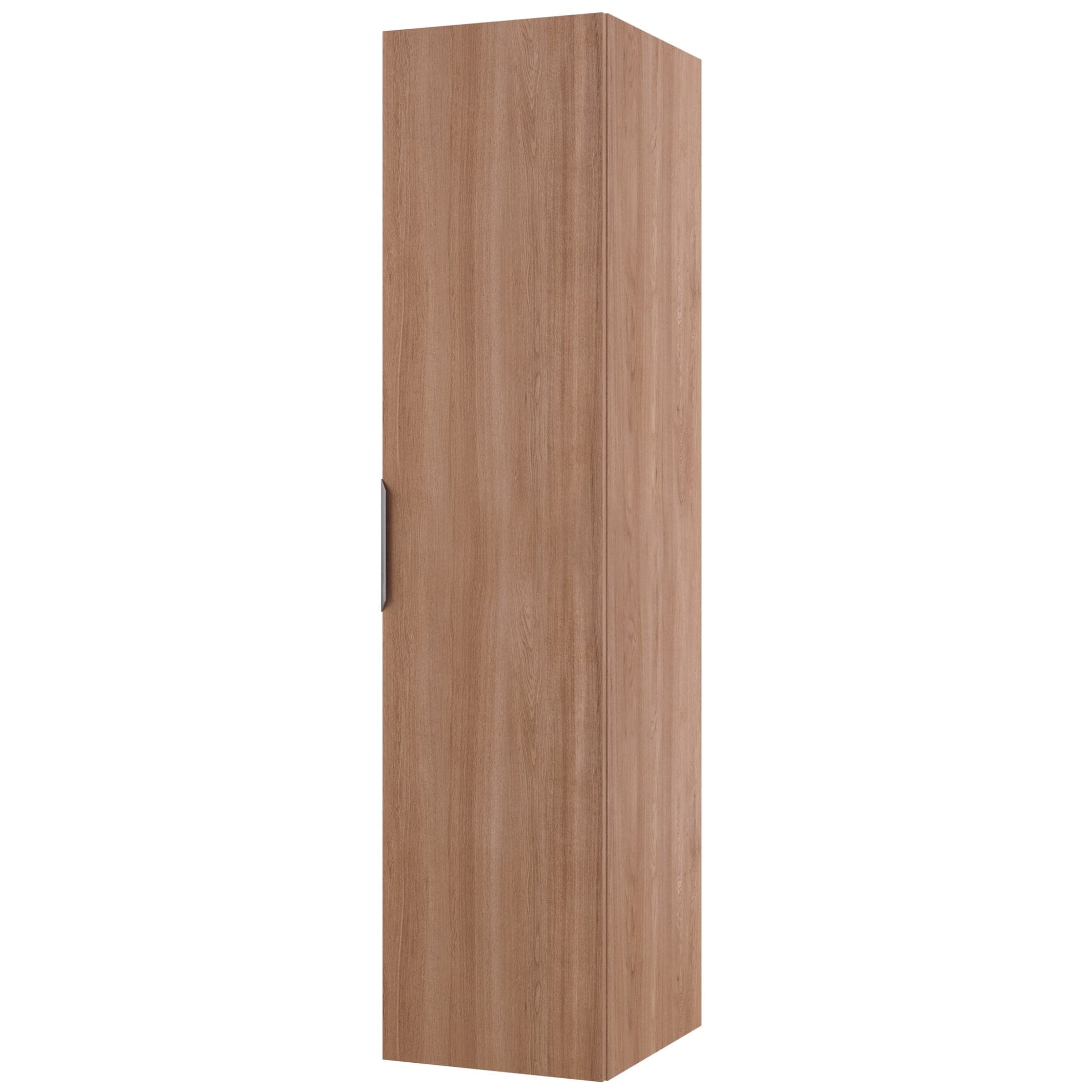 Linn Bad Selma Glatt Eikefiner Høyskap Eik / Høyre hengslet / Innredning A Linn Bad Høyskap bad LB-162504H