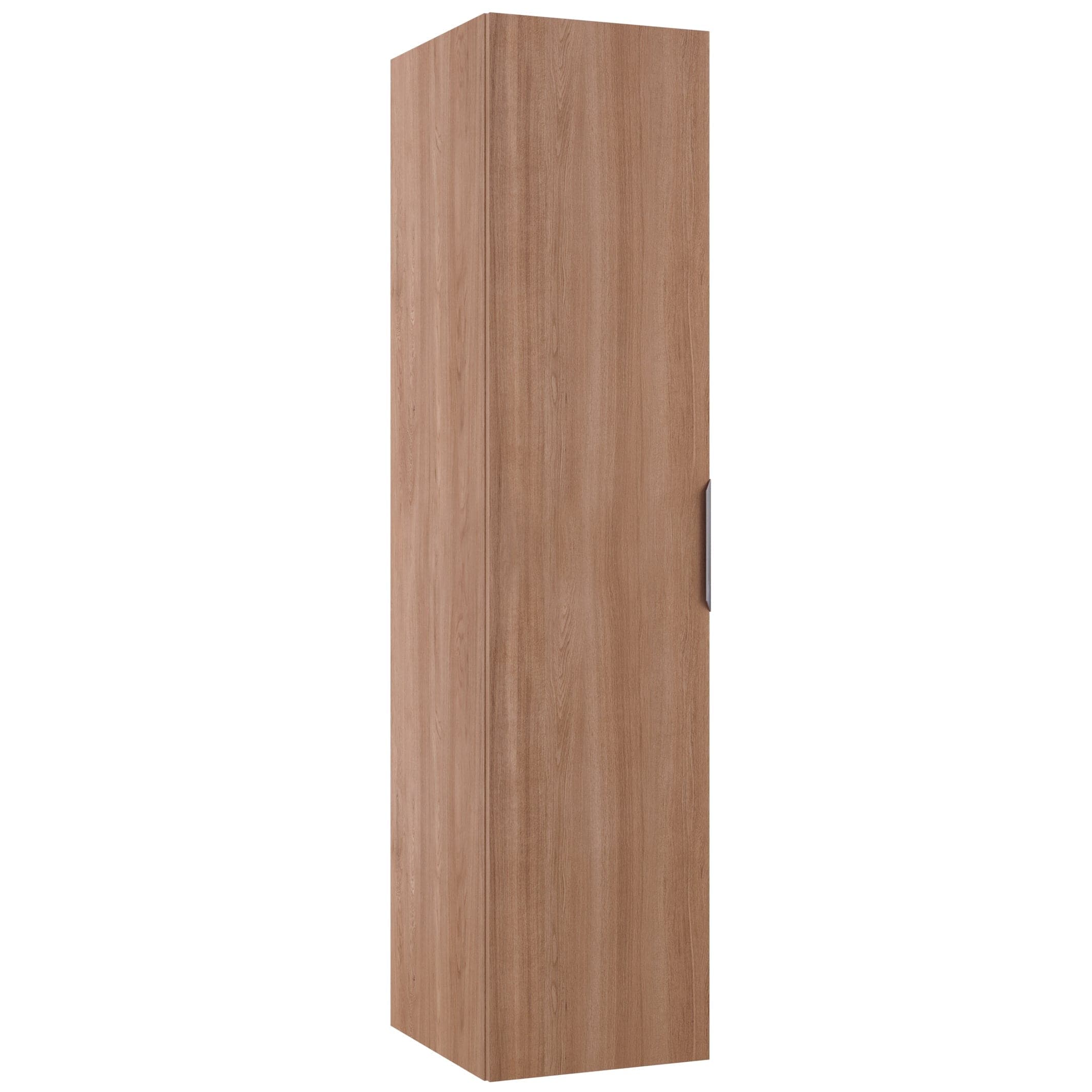 Linn Bad Selma Glatt Eikefiner Høyskap Eik / Venstre hengslet / Innredning A Linn Bad Høyskap bad LB-162504V