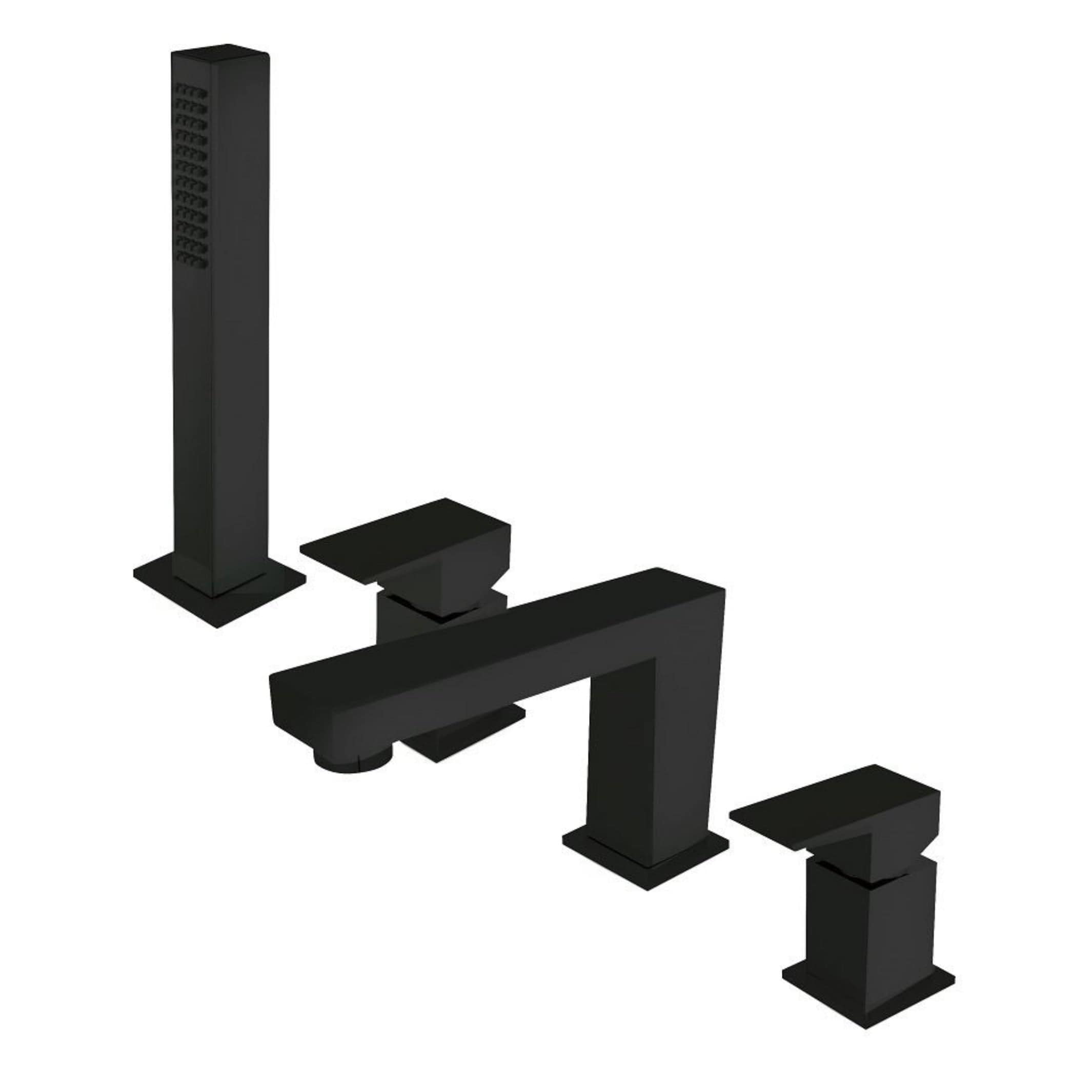 Newform Ergo-Q Karkantbatteri 4-hulls Svart matt Newform Karkantbatteri KO-66482C01093