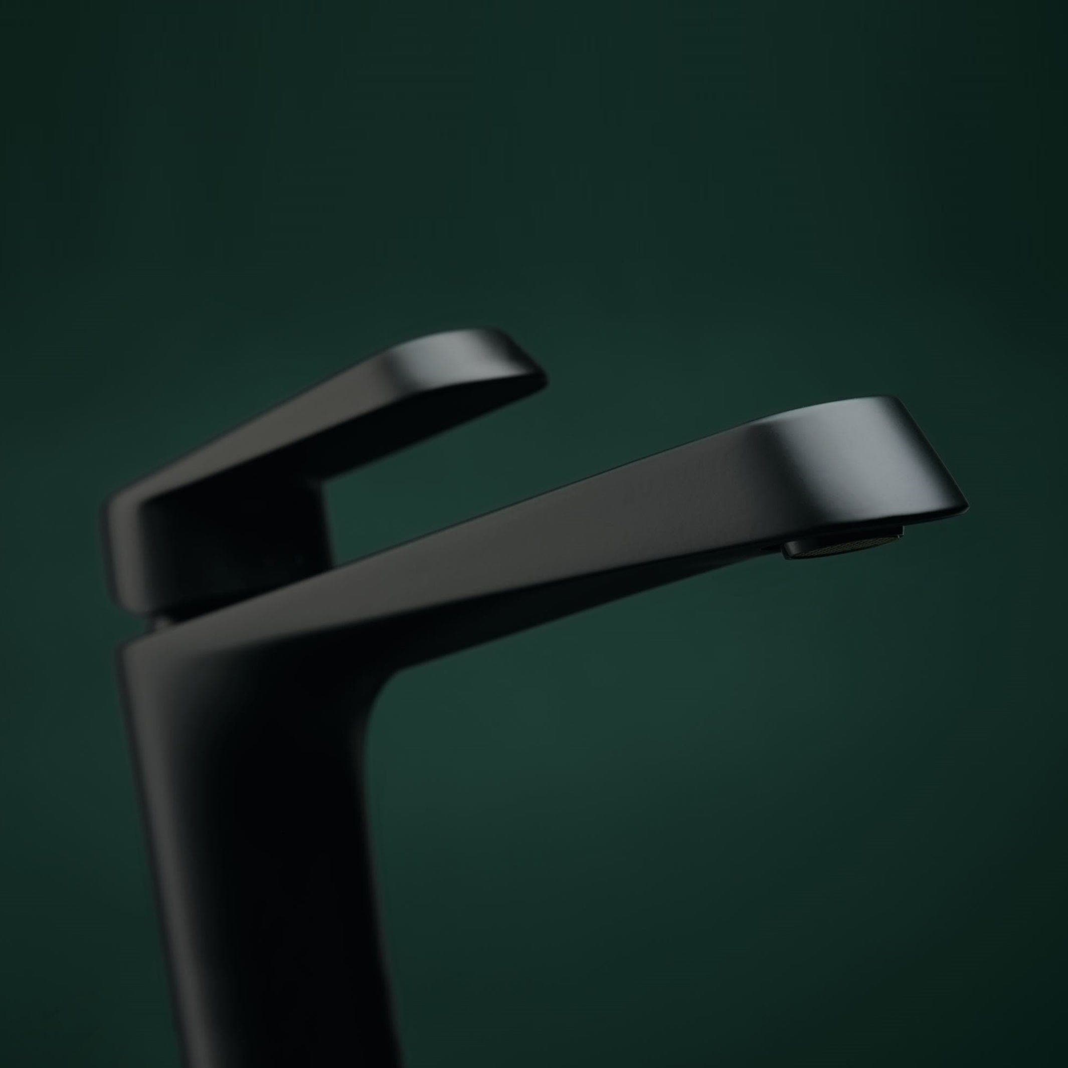 Newform Nio Høy Servantbatteri H268mm - for benkeplate Svart matt Newform Servantbatteri KO-6891501